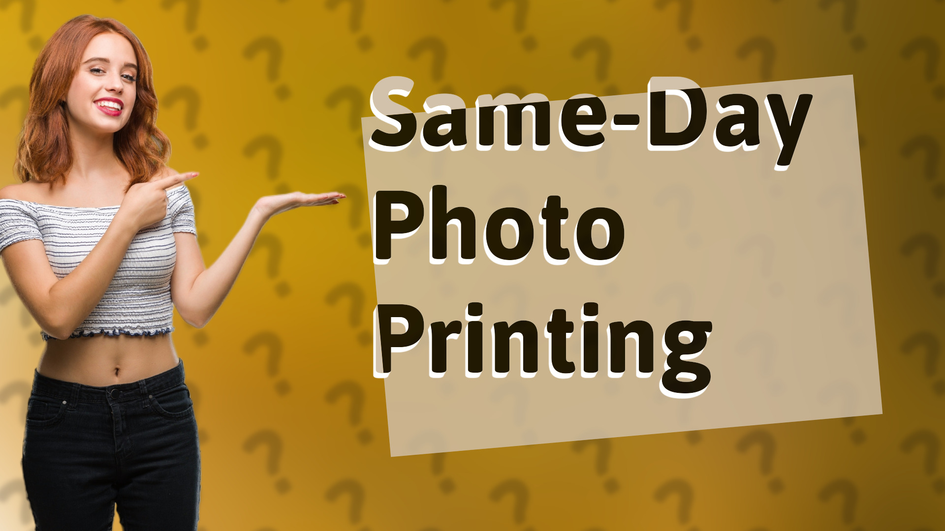 Same-Day Photo Printing