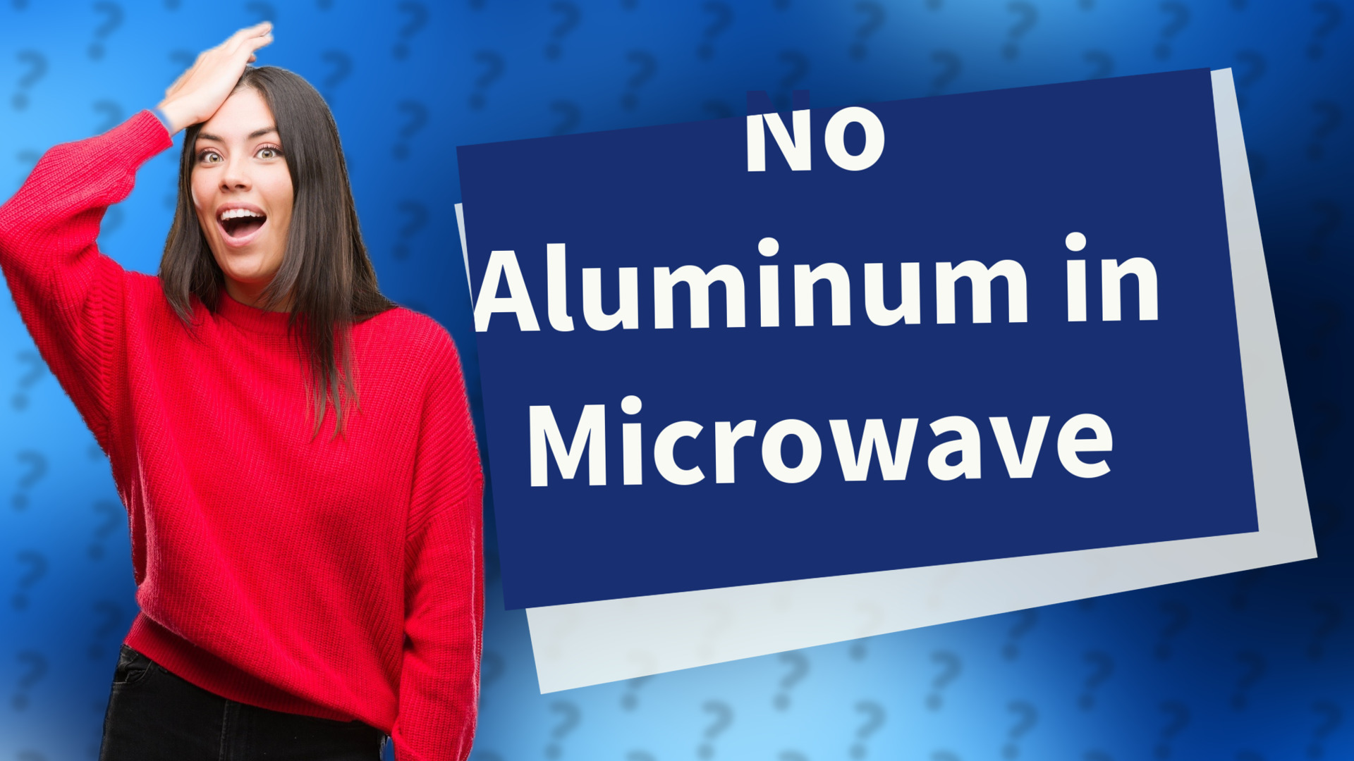 No Aluminum in Microwave