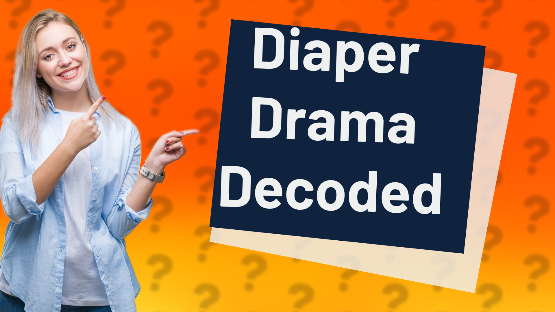 Diaper Drama Decoded