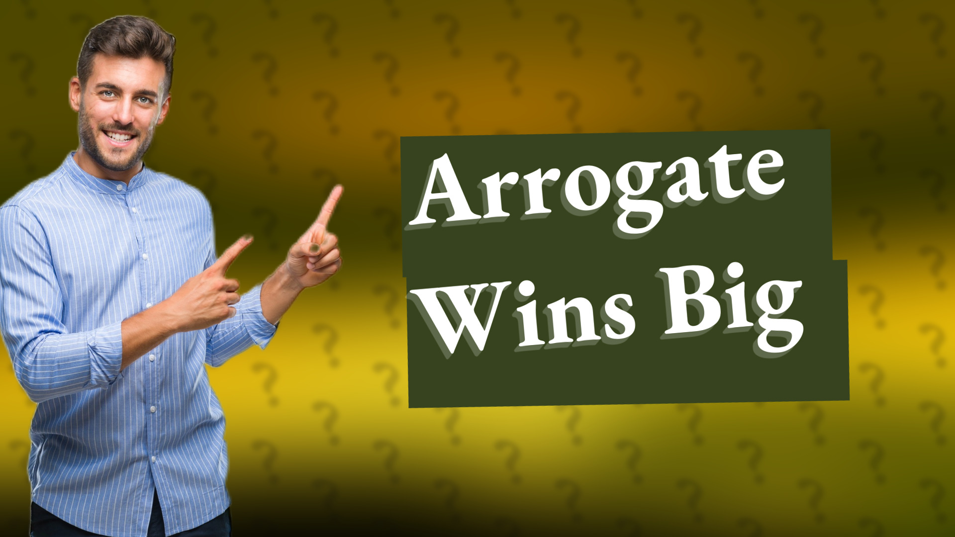 Arrogate Wins Big