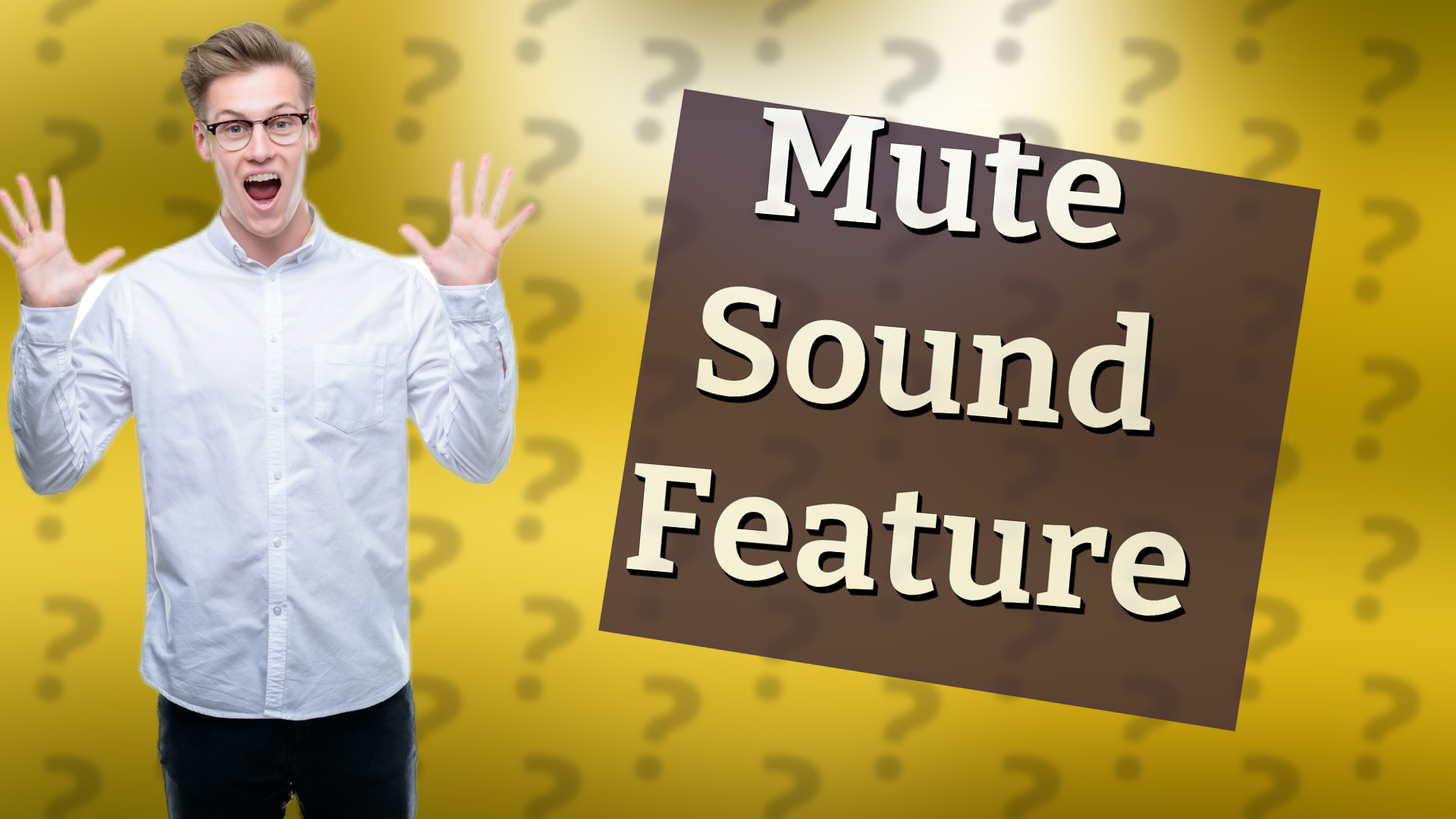 Mute Sound Feature