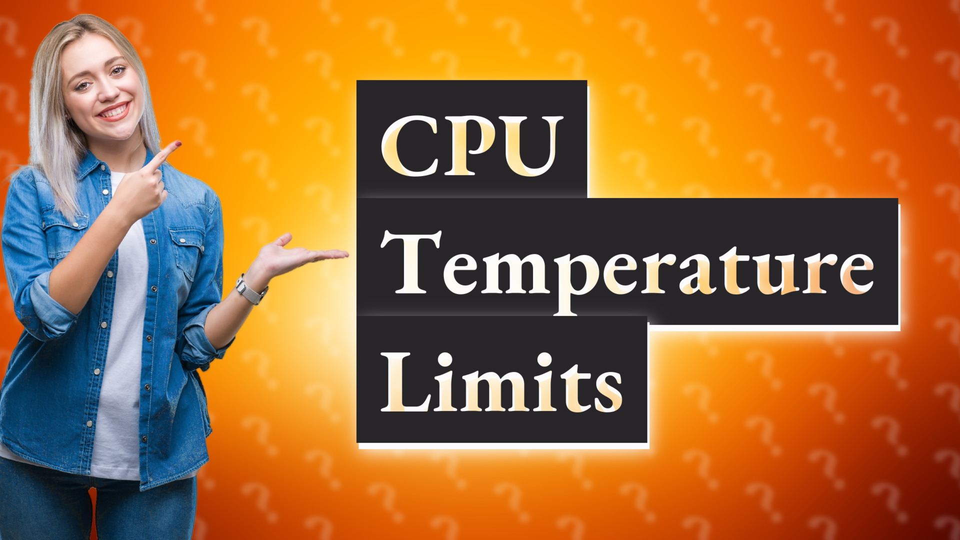 CPU Temperature Limits