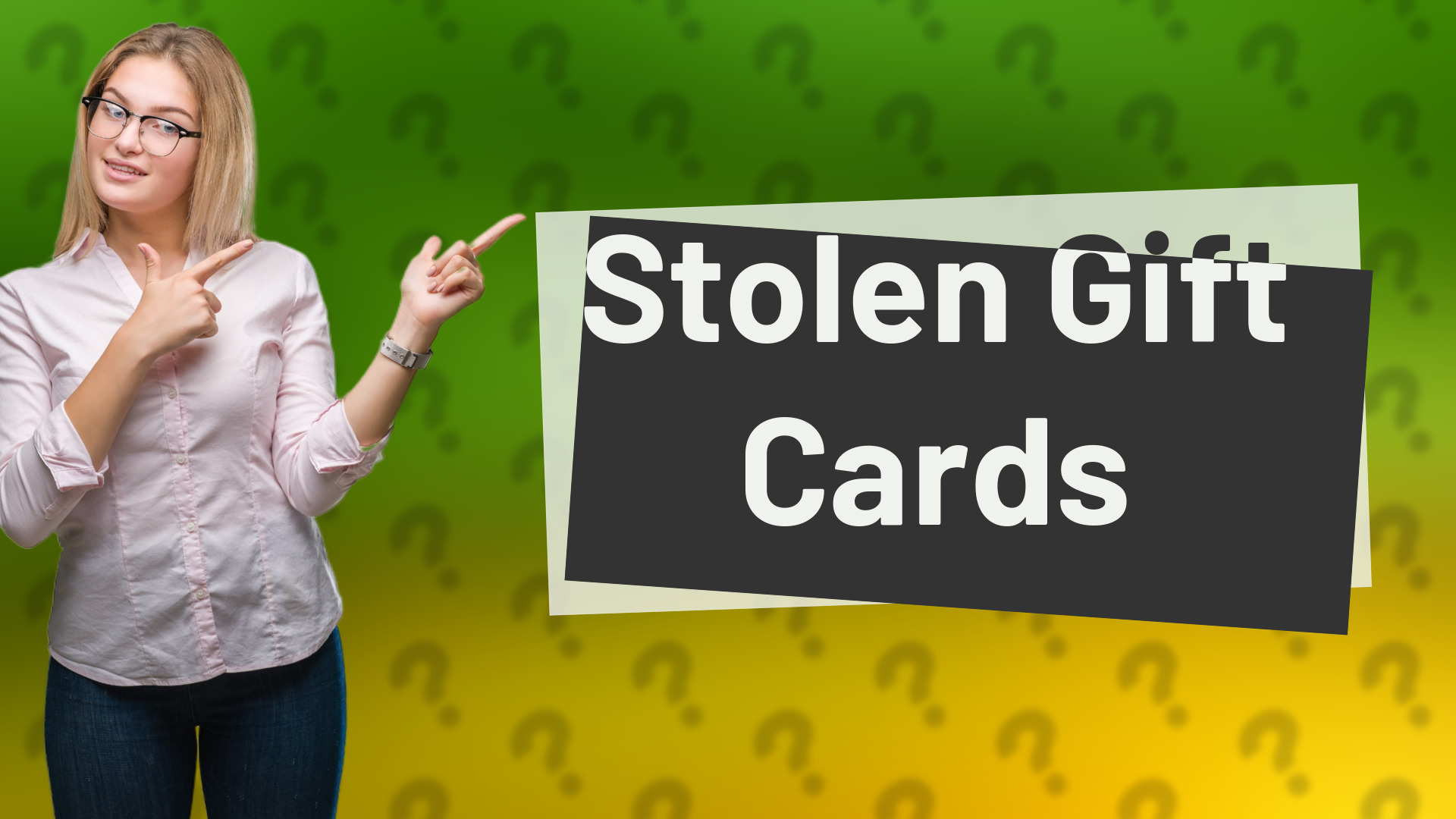 Stolen Gift Cards
