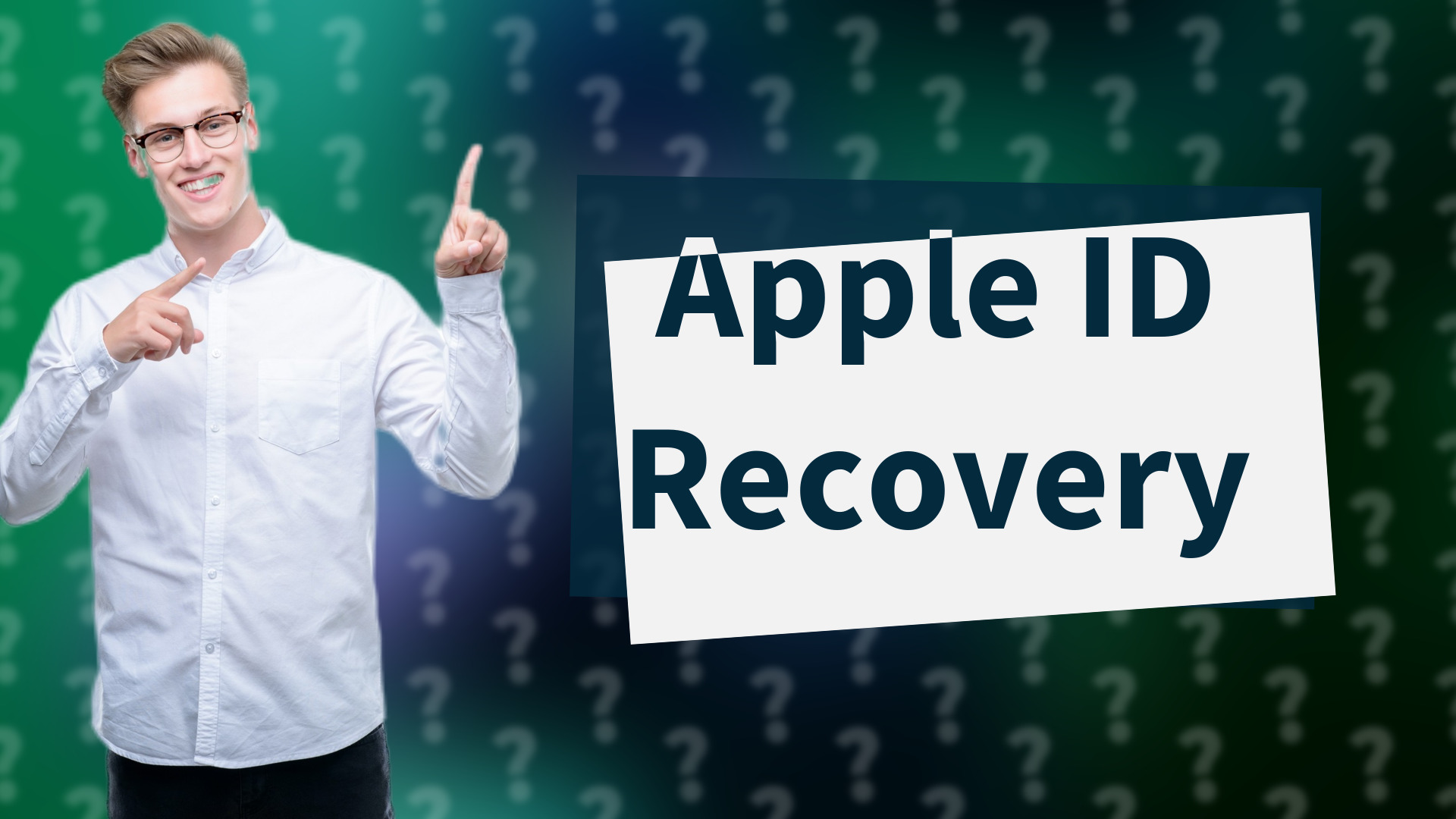 Apple ID Recovery