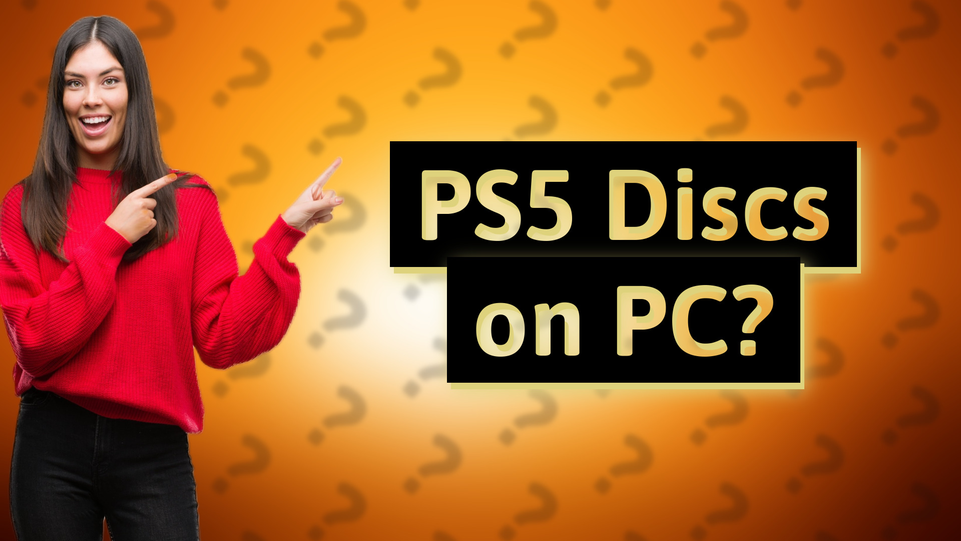 PS5 Discs on PC?