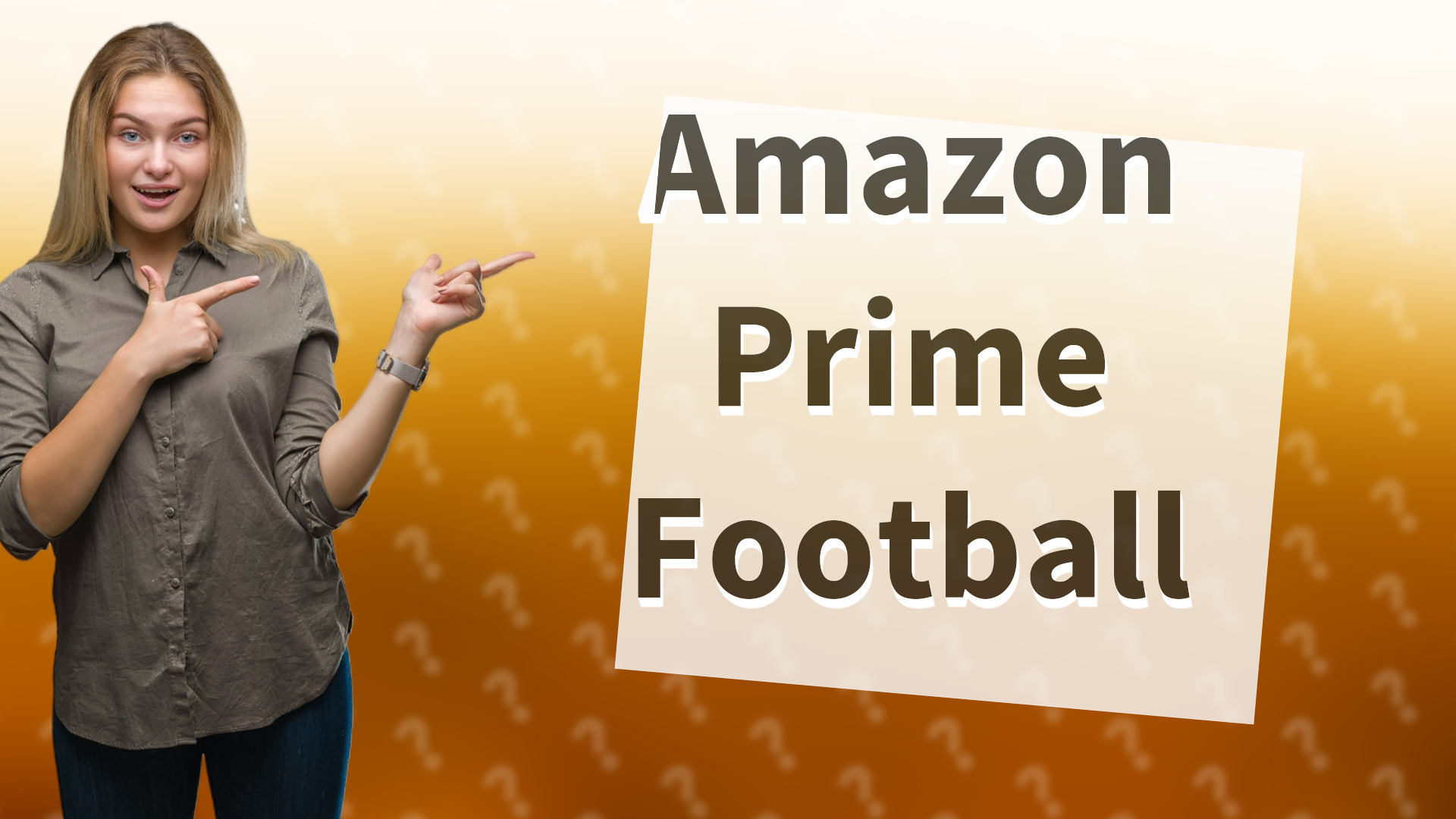Amazon Prime Football