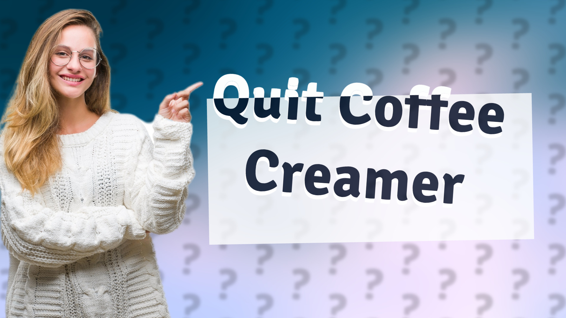 Quit Coffee Creamer