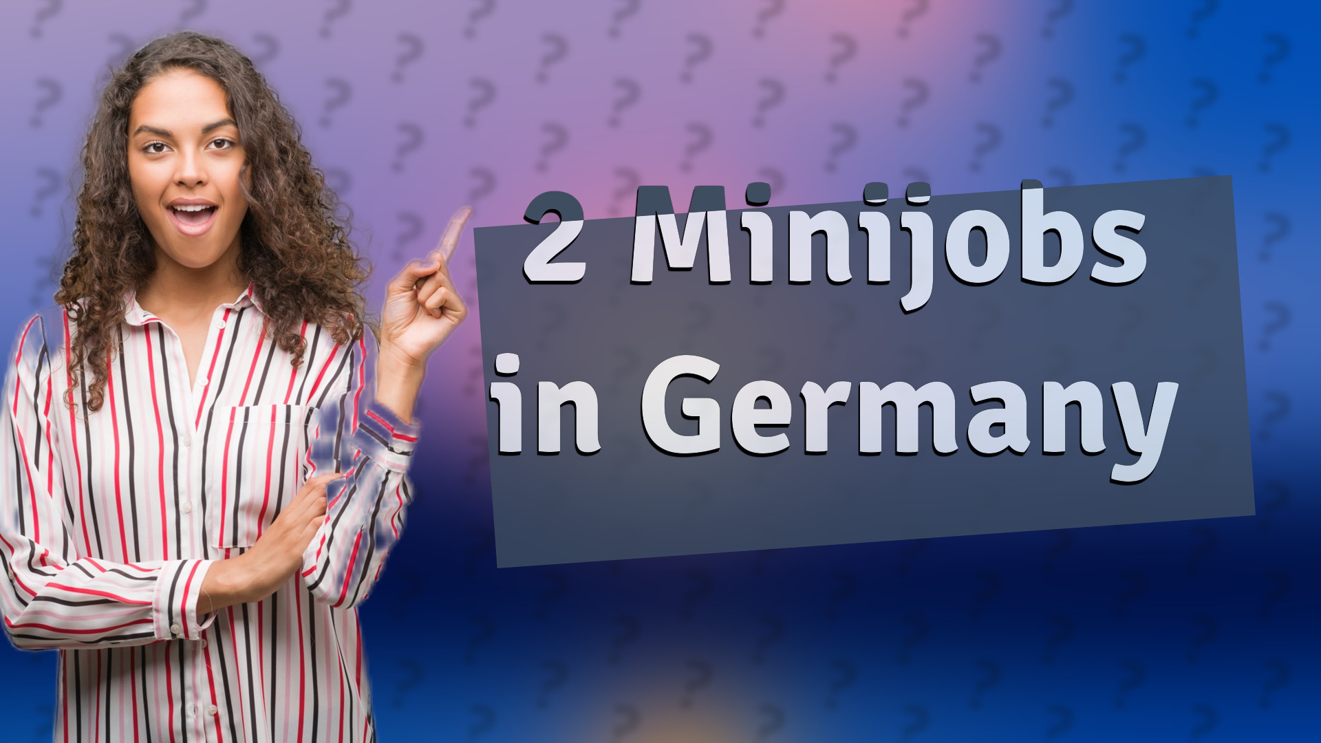 2 Minijobs in Germany