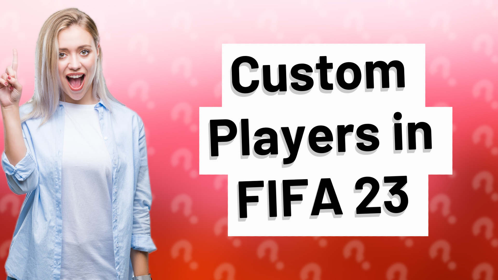 Custom Players in FIFA 23