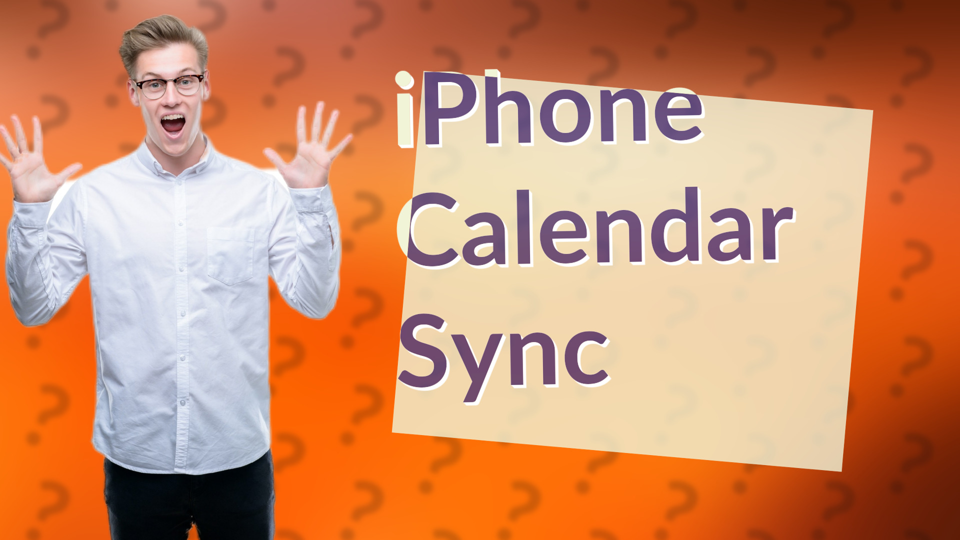 iPhone Calendar Sync