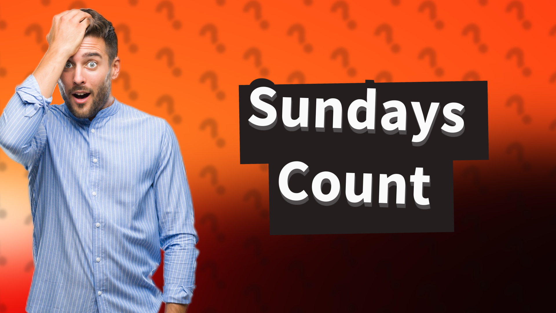 Sundays Count