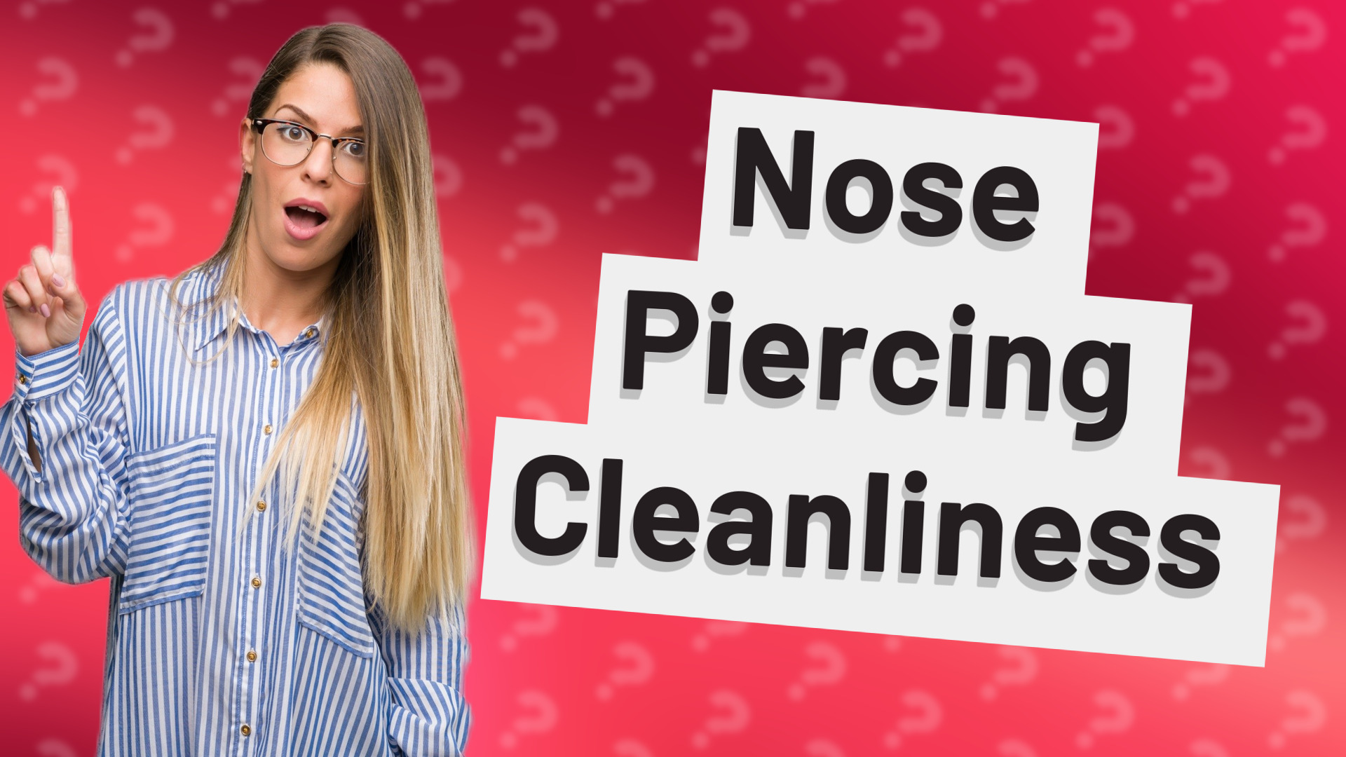 Nose Piercing Cleanliness