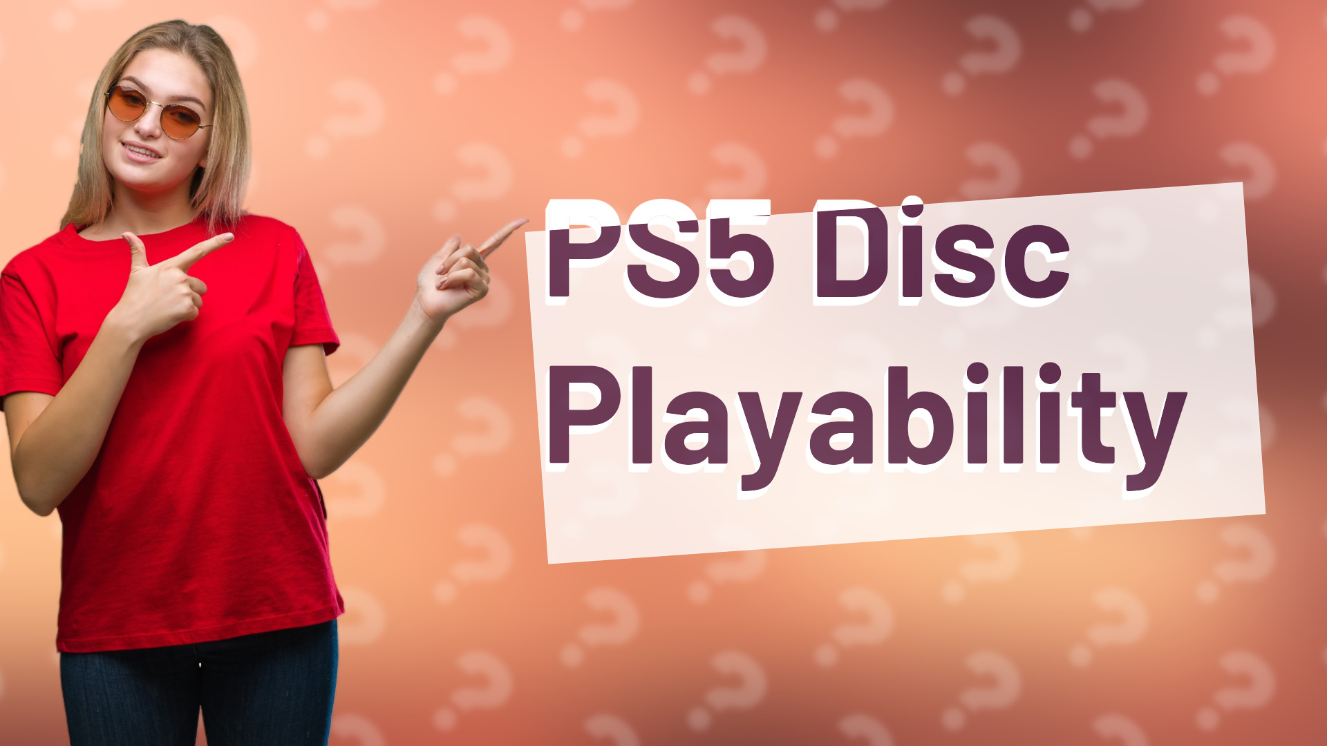 PS5 Disc Playability
