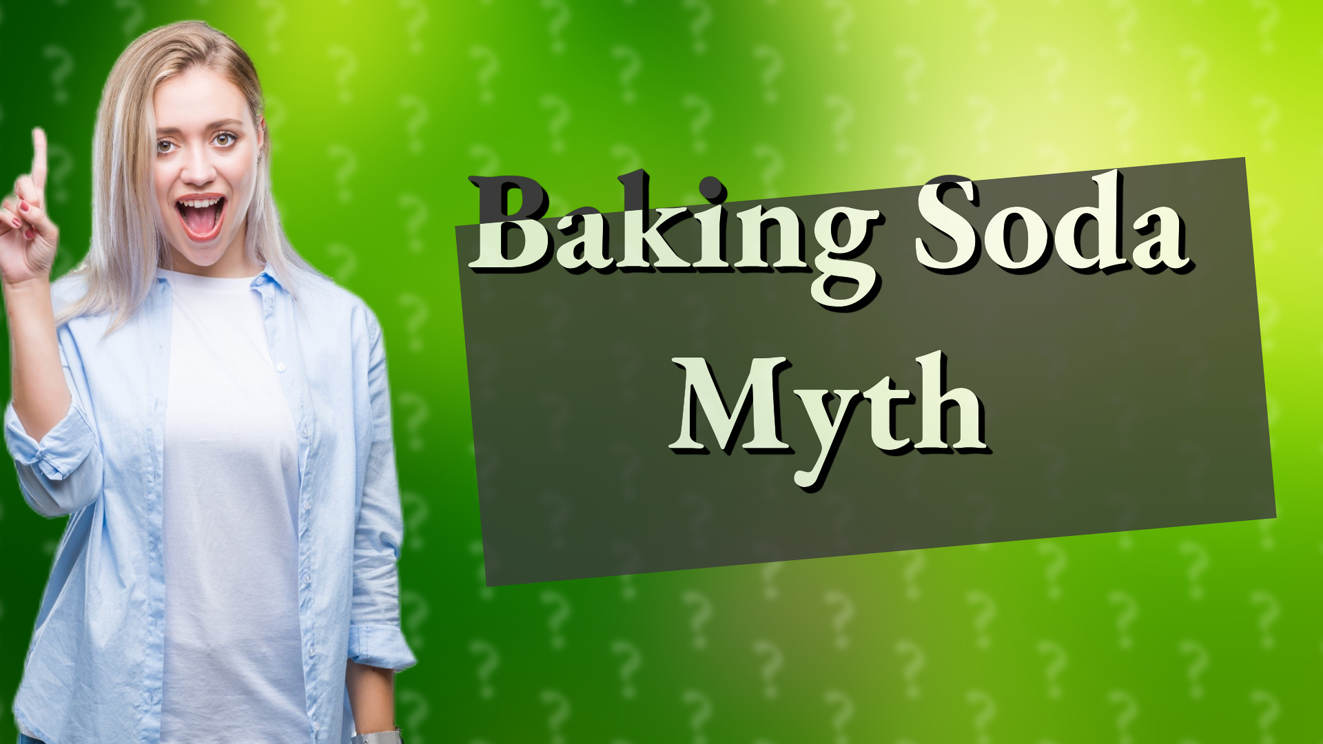 Baking Soda Myth
