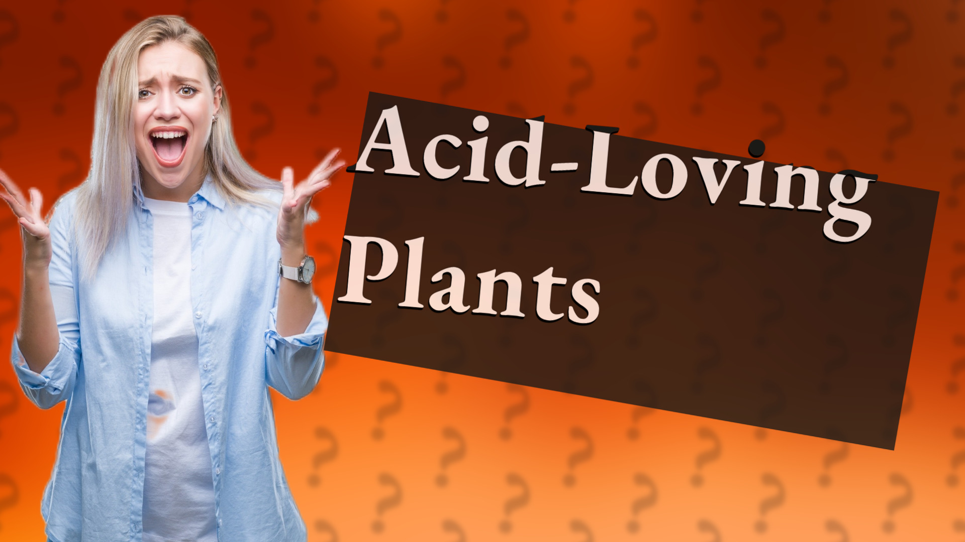 Acid-Loving Plants