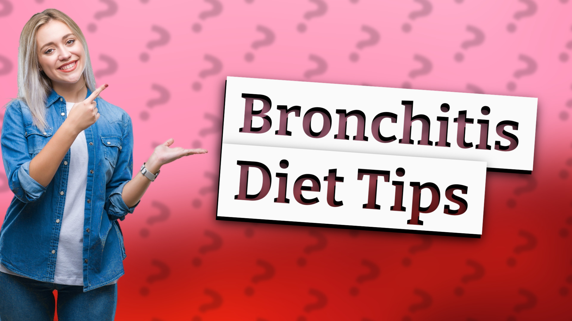 Bronchitis Diet Tips