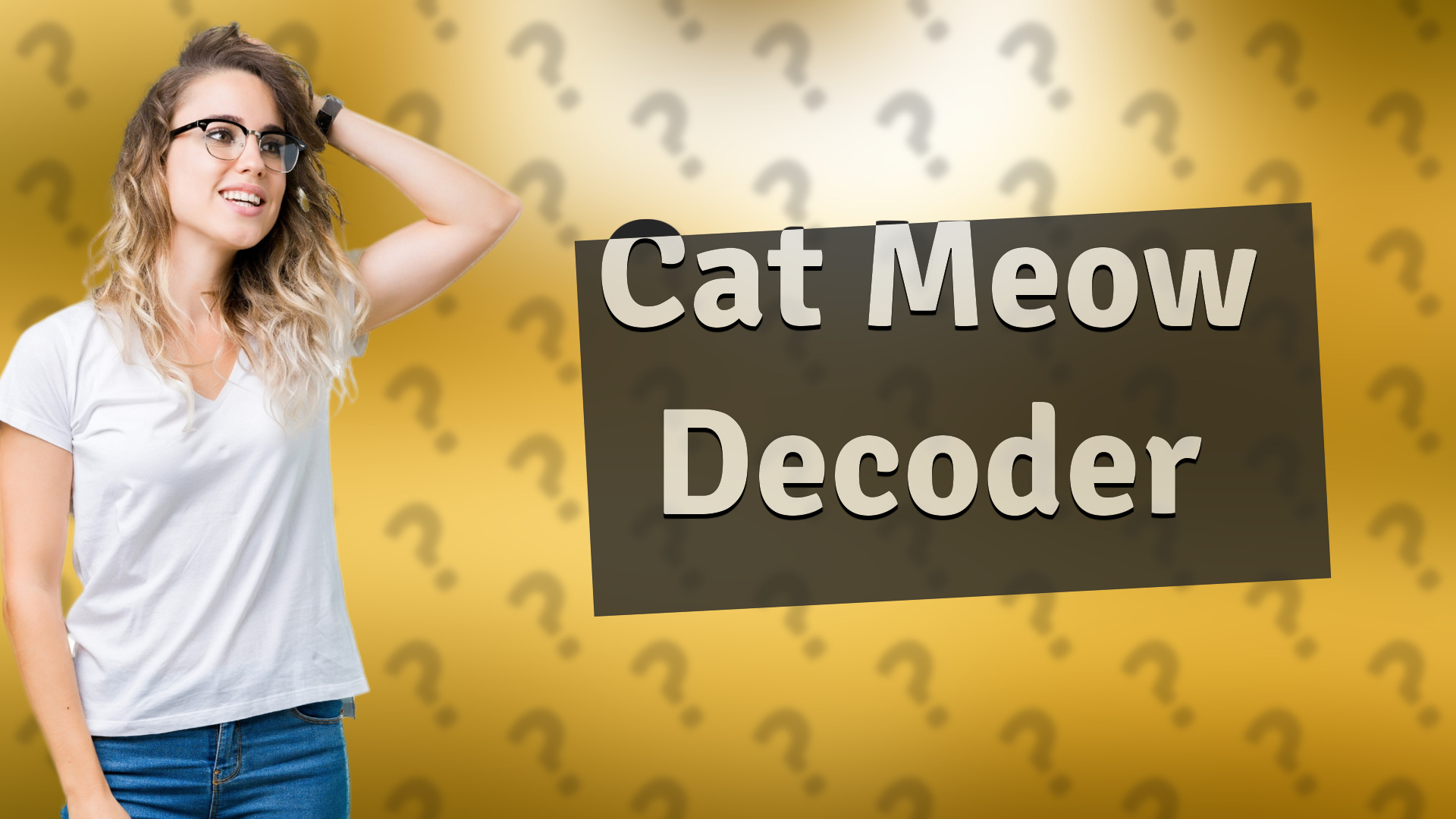 Cat Meow Decoder