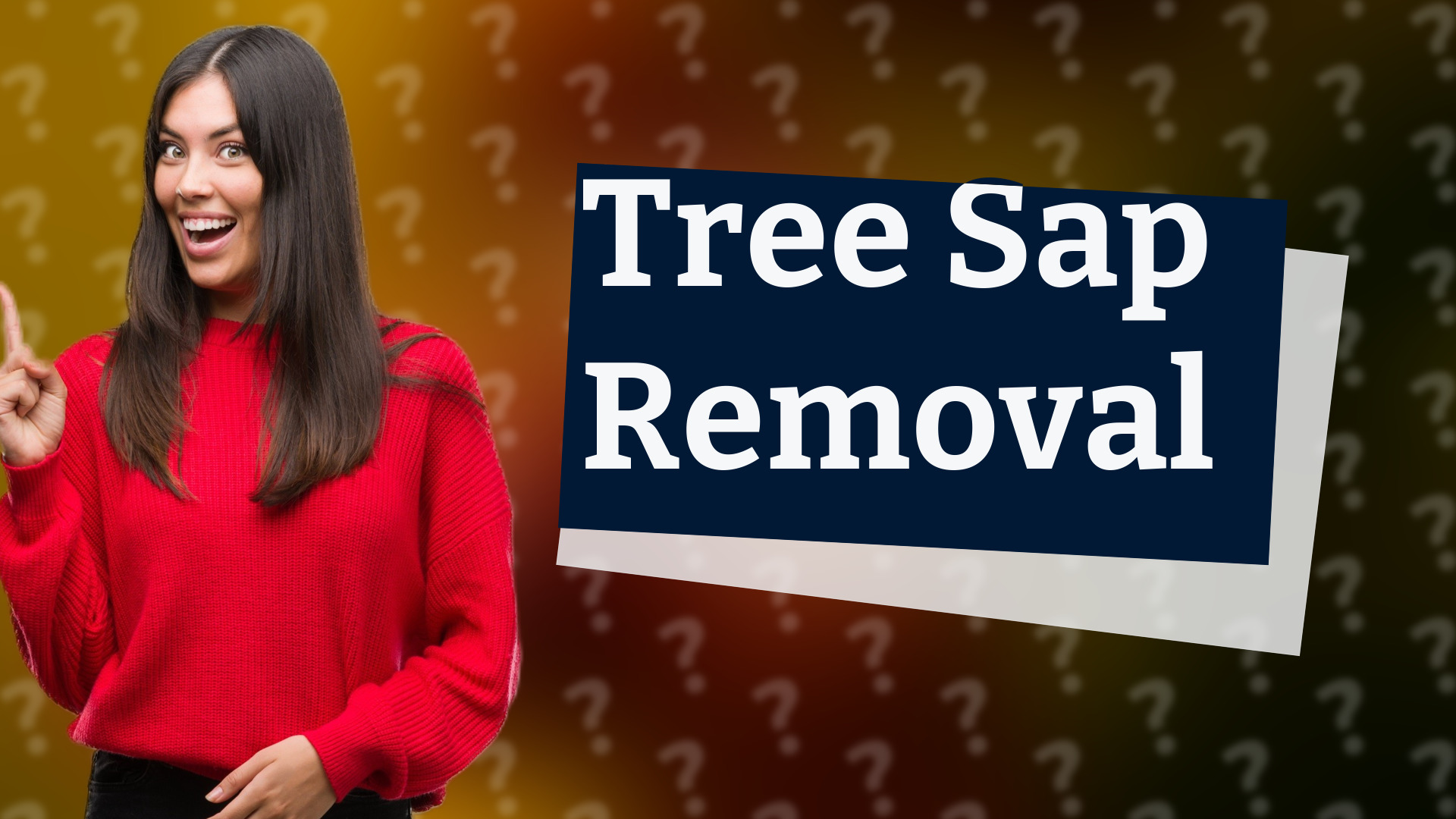Tree Sap Removal