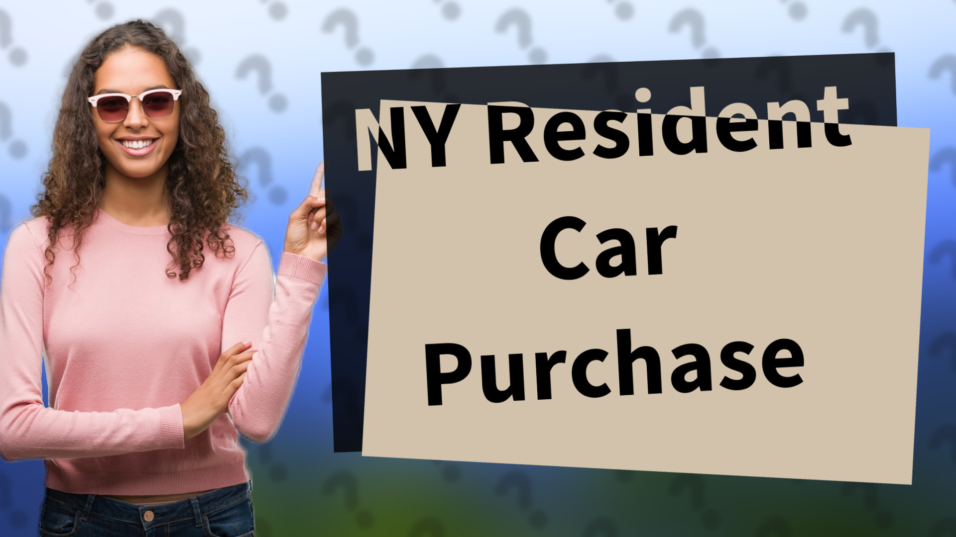NY Resident Car Purchase