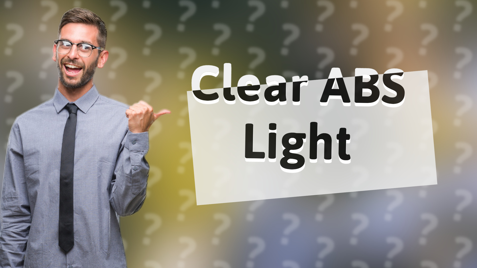 Clear ABS Light