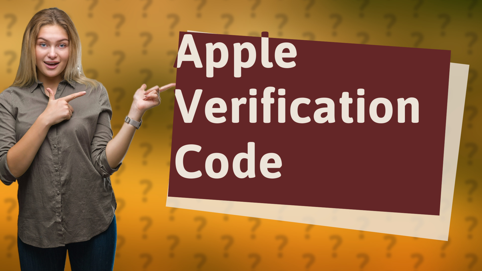 Apple Verification Code