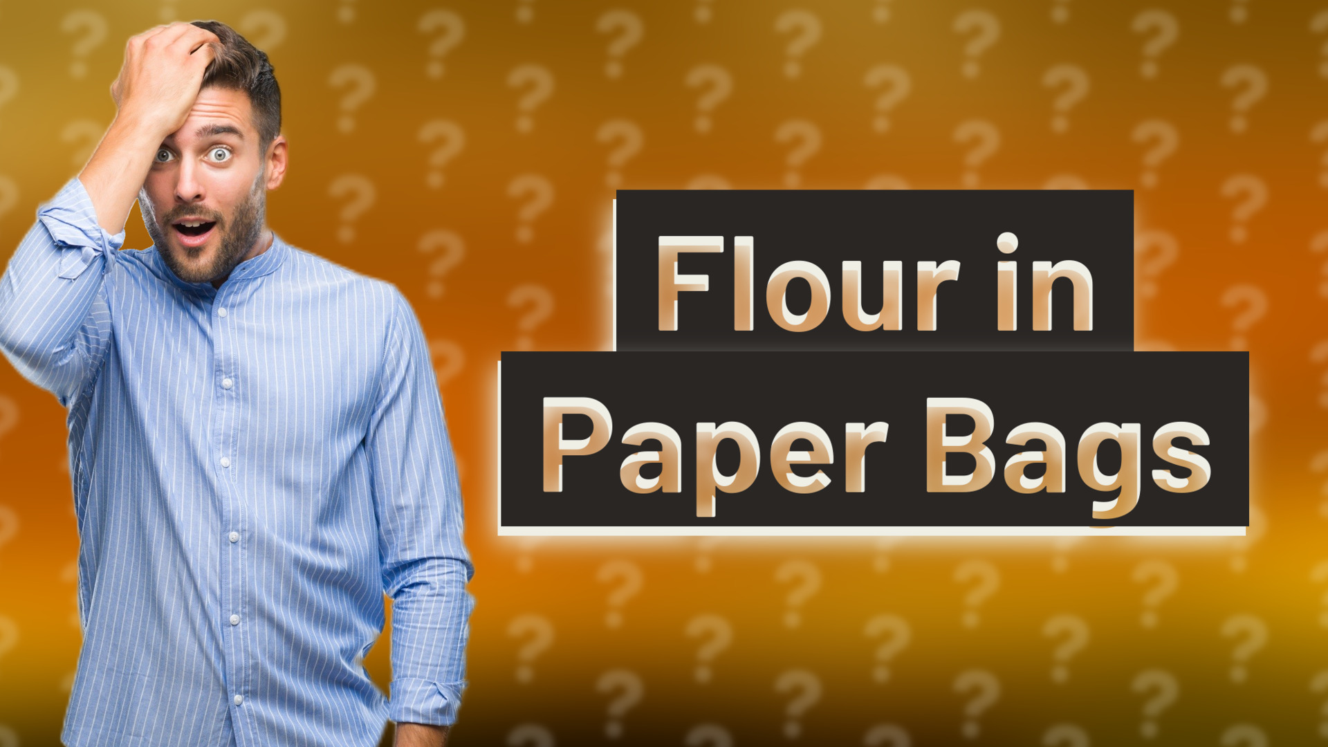 Flour in Paper Bags