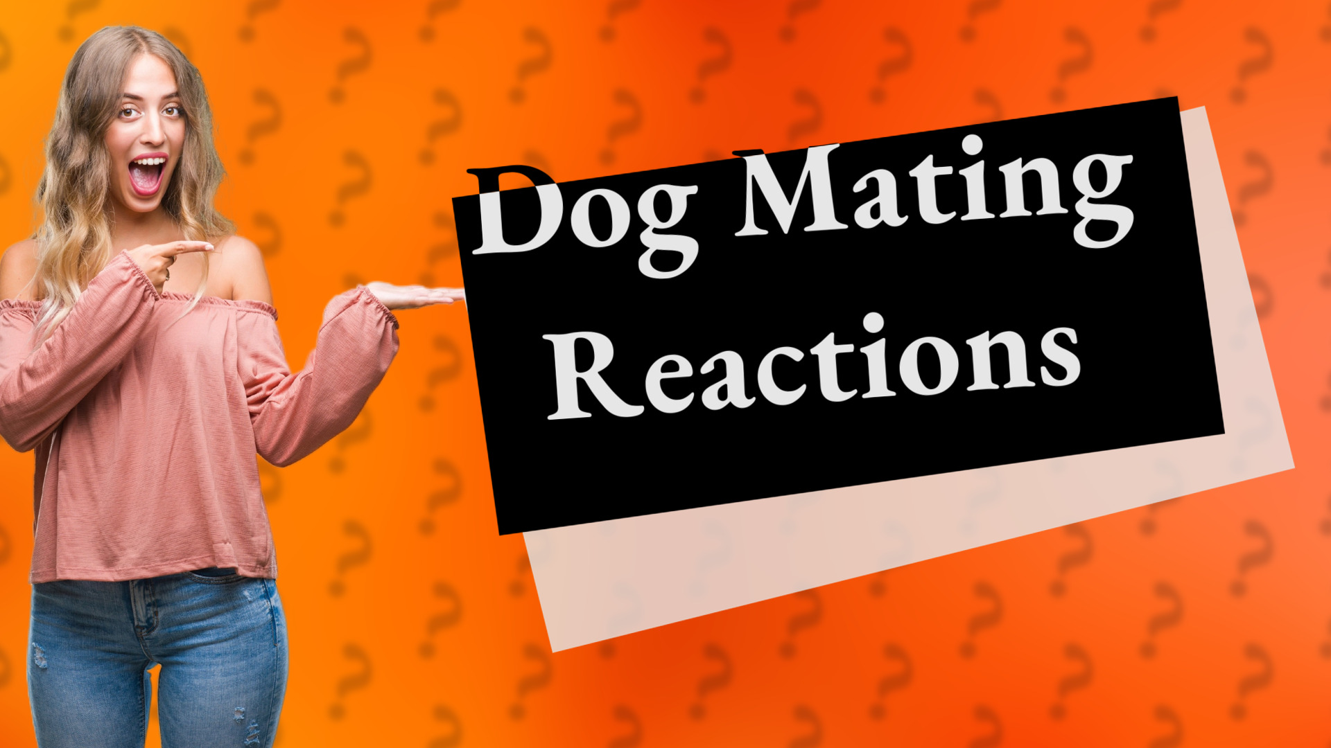 Dog Mating Reactions