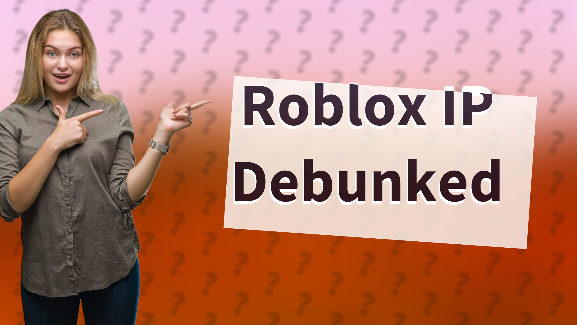 Roblox IP Debunked