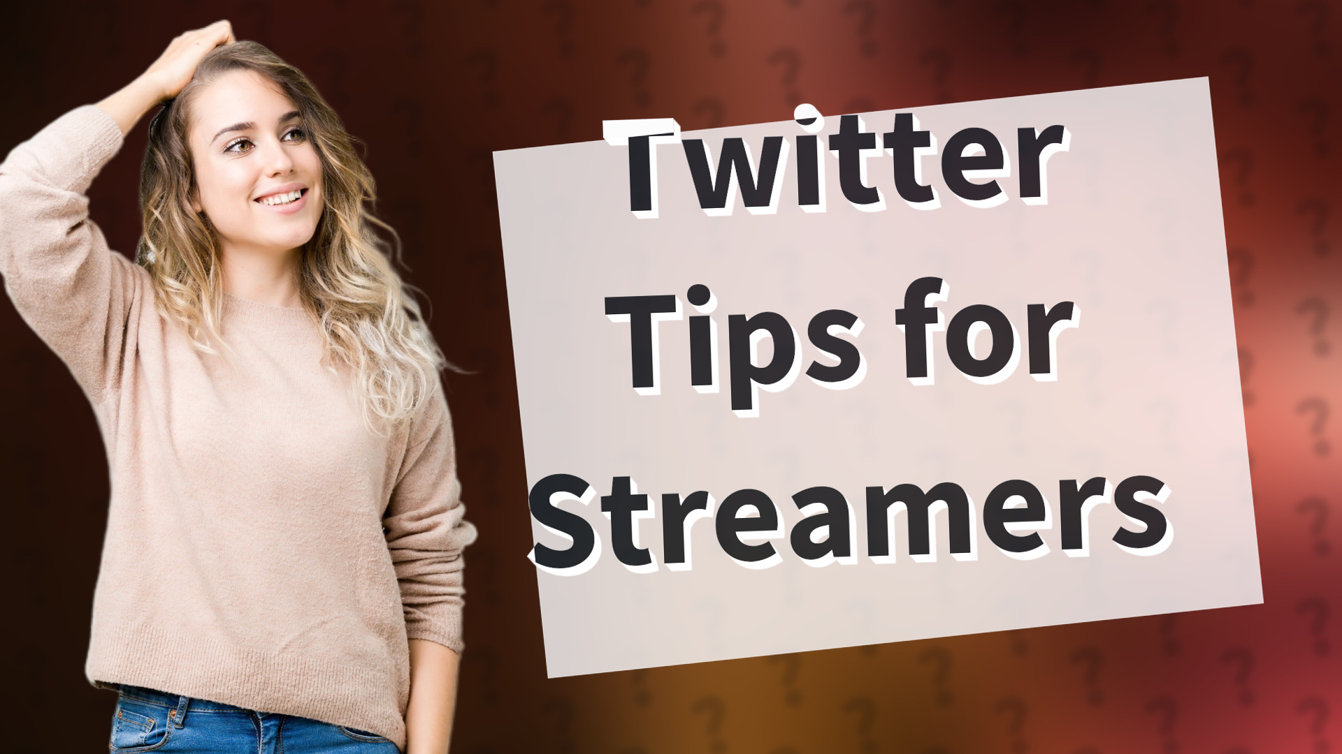 Twitter Tips for Streamers