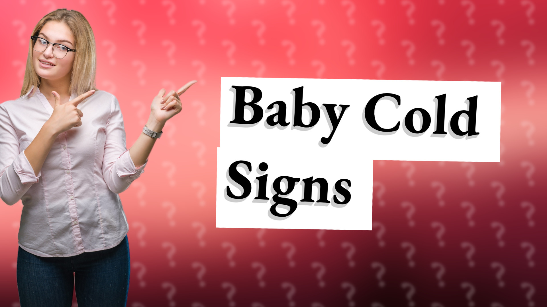 Baby Cold Signs