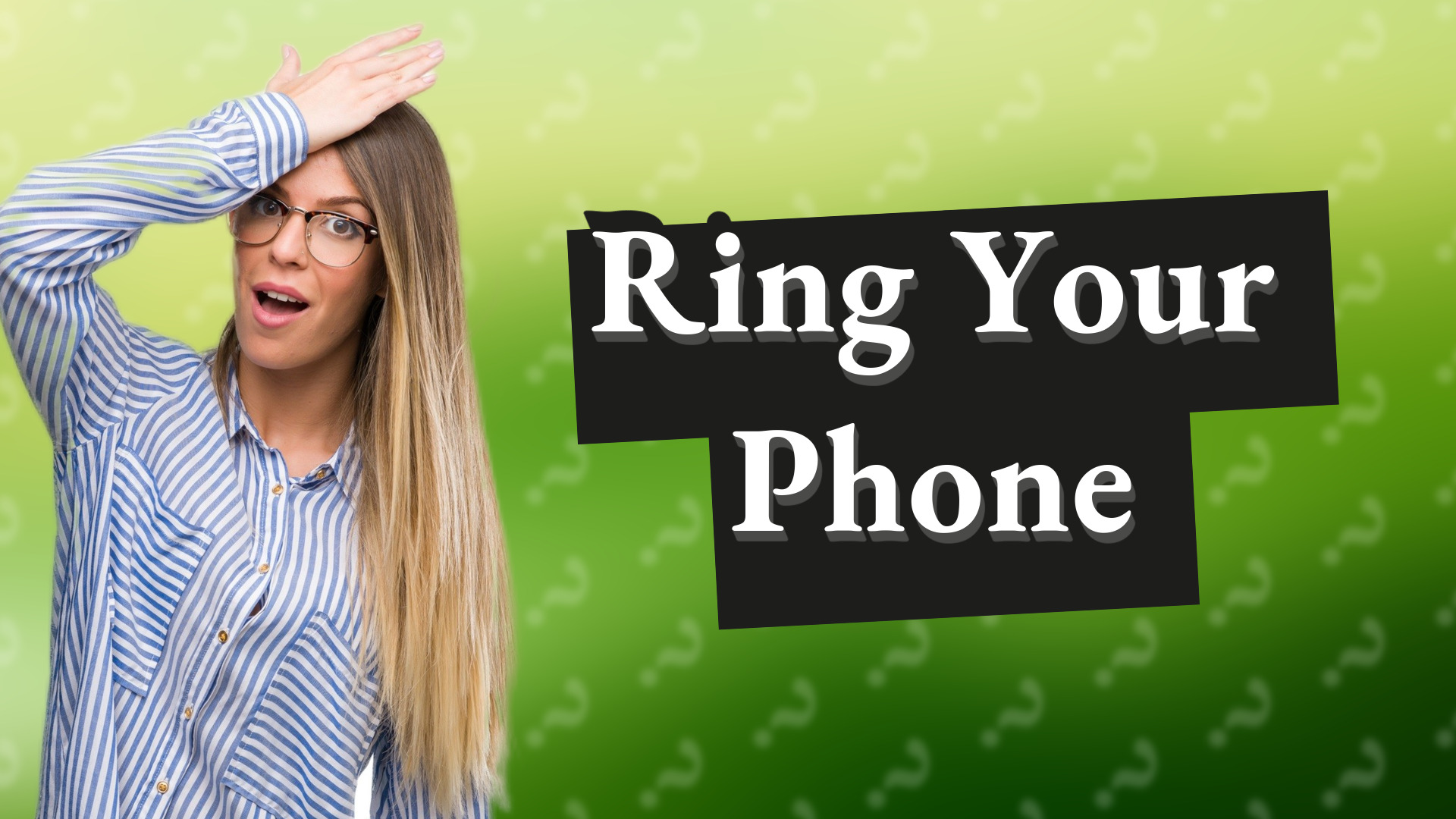 Ring Your Phone