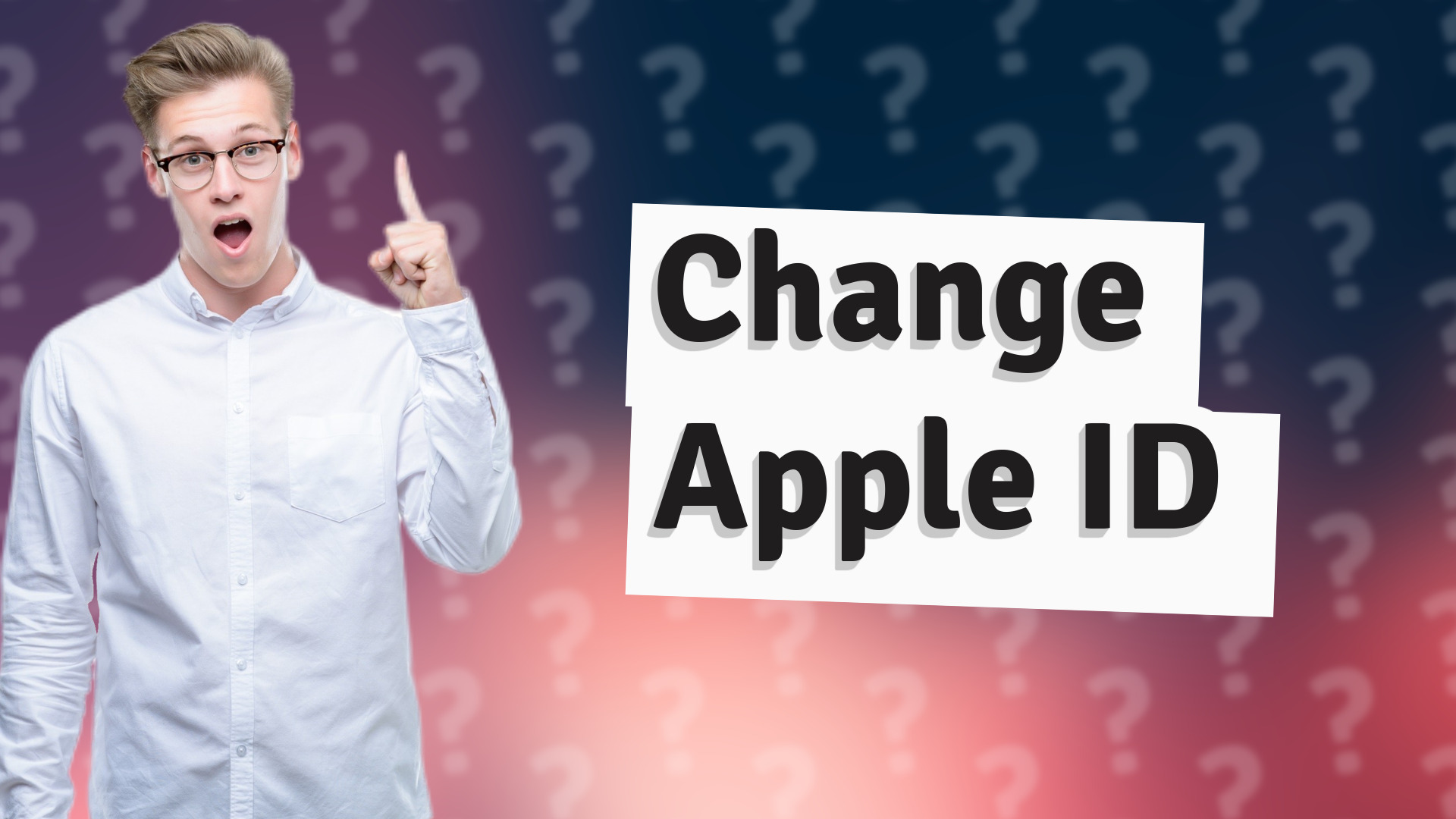 Change Apple ID