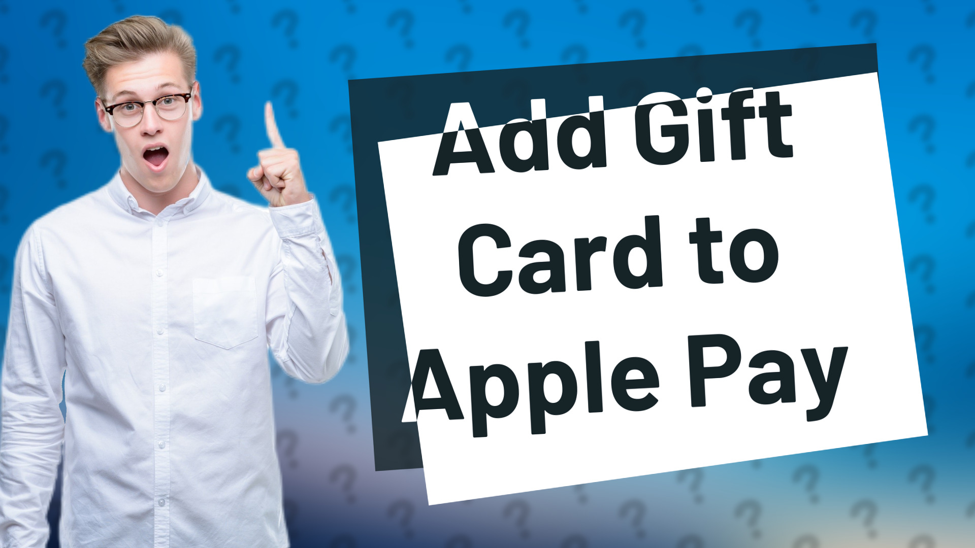 Add Gift Card to Apple Pay