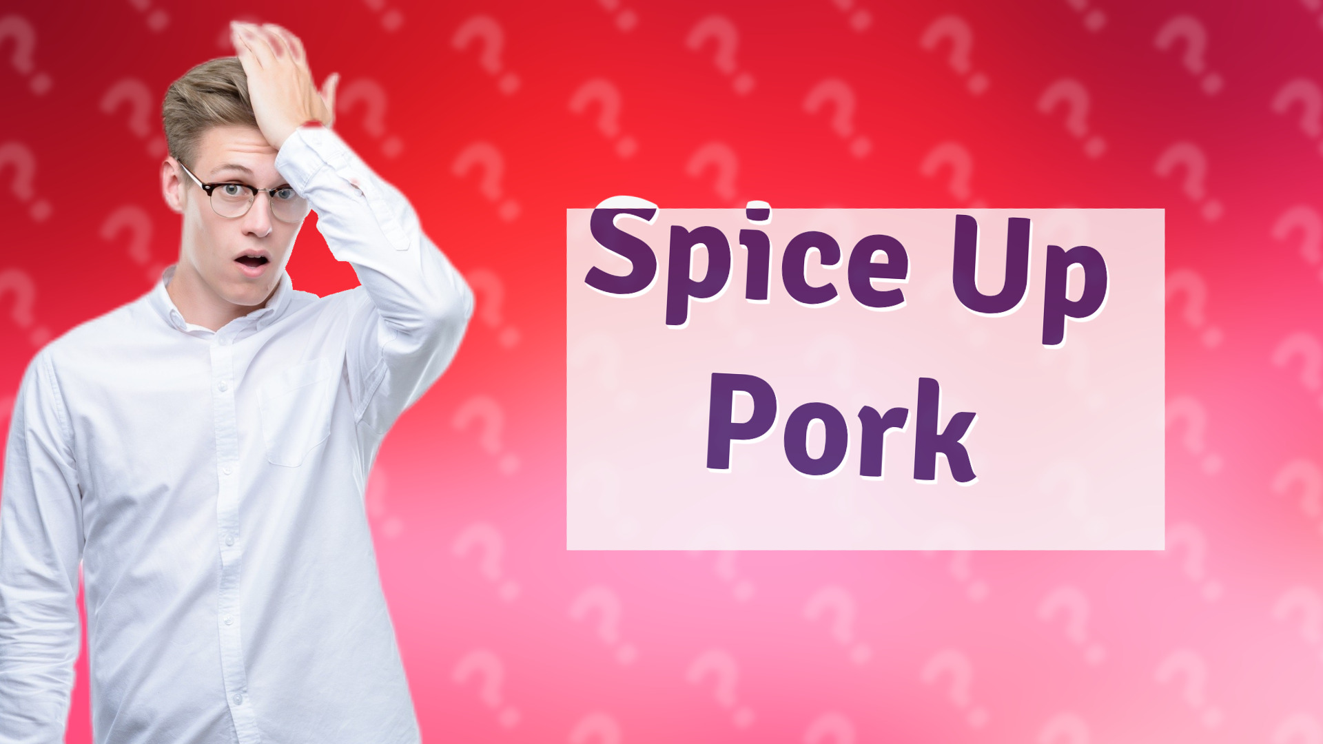 Spice Up Pork
