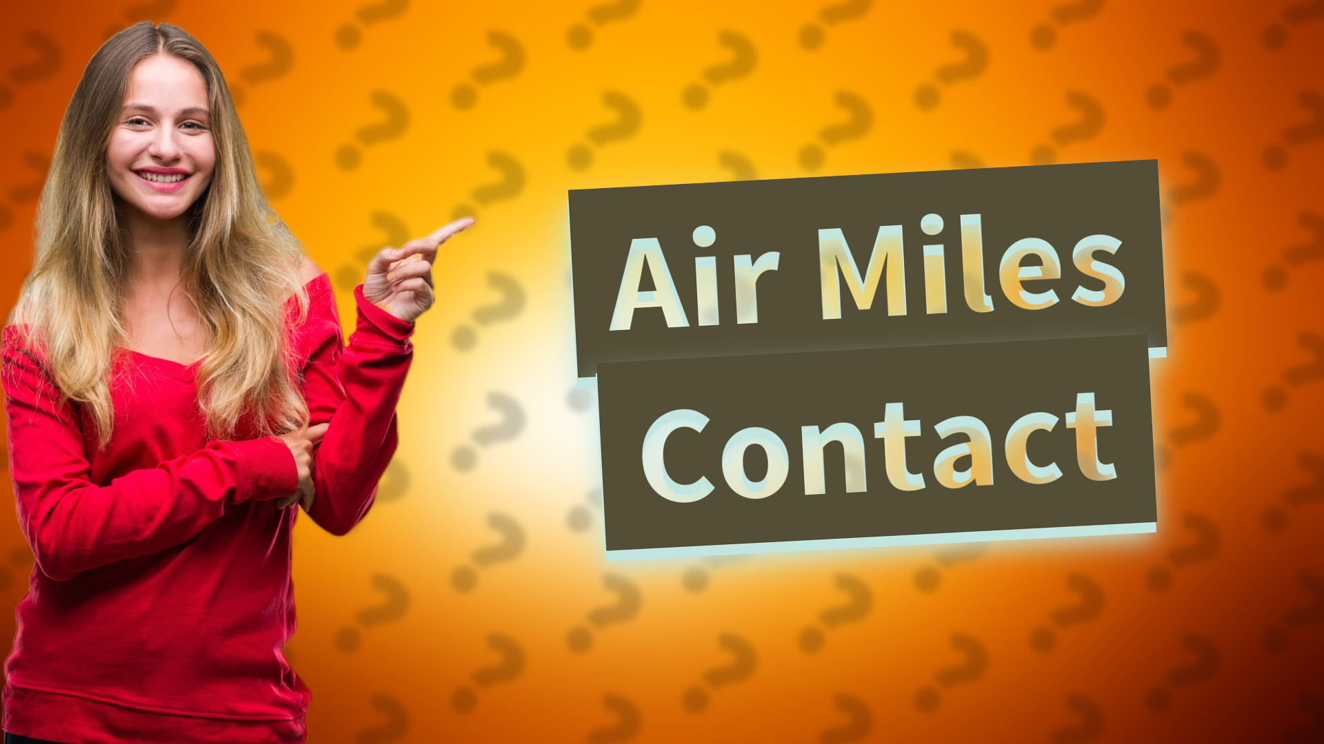 Air Miles Contact