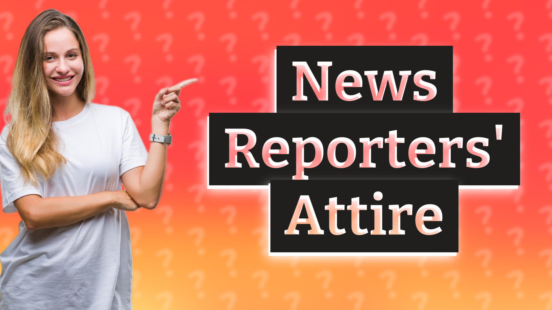 News Reporters' Attire