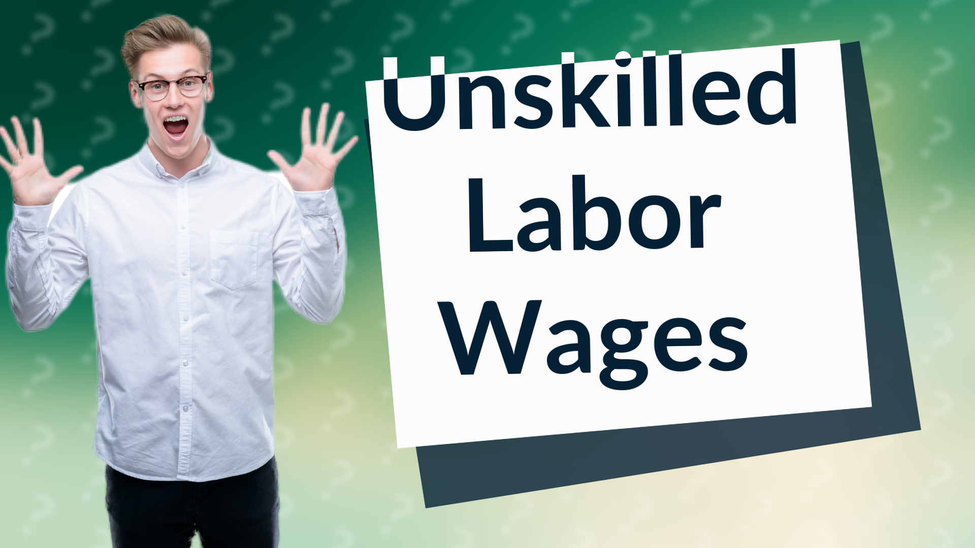 Unskilled Labor Wages