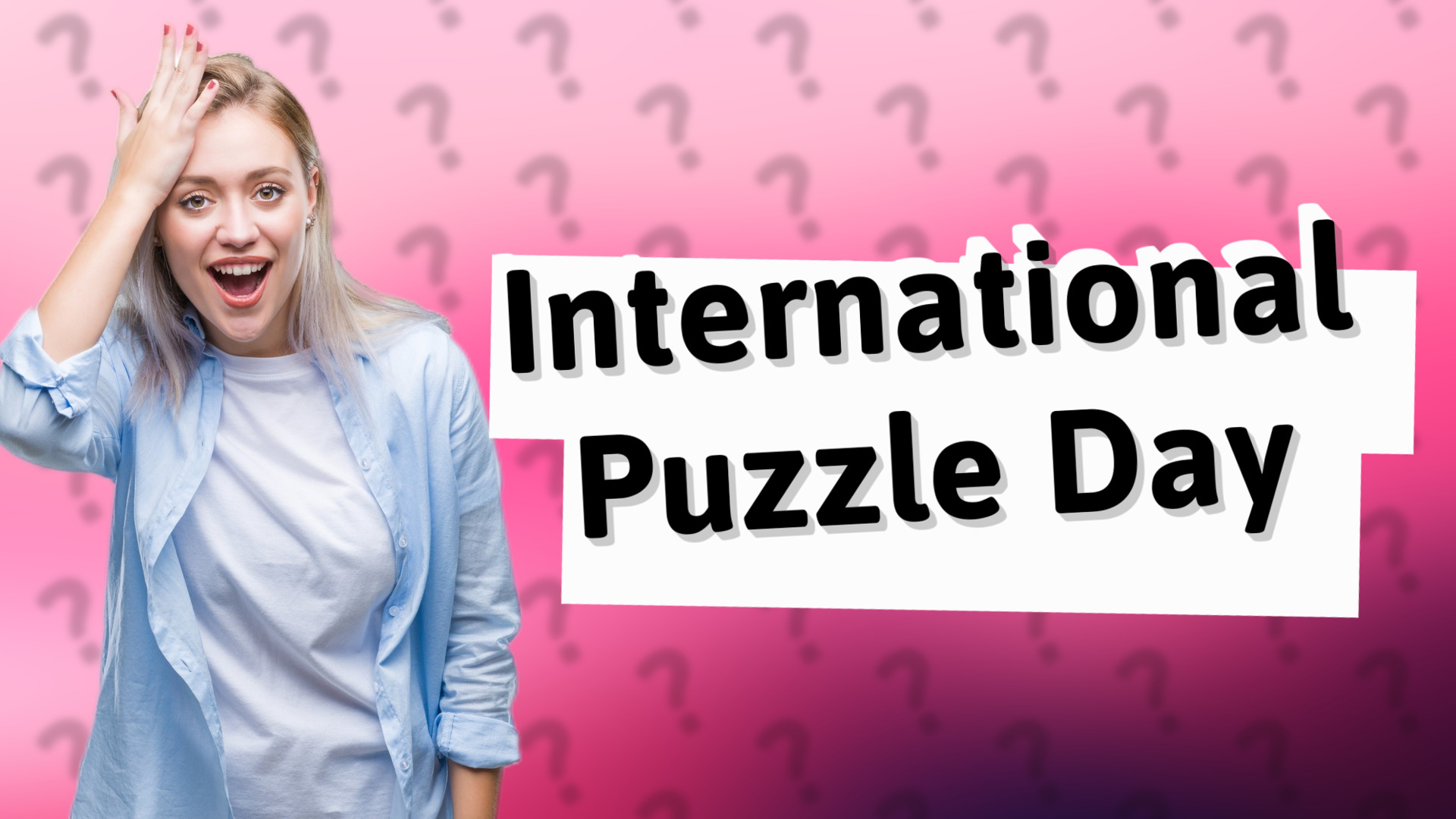 International Puzzle Day