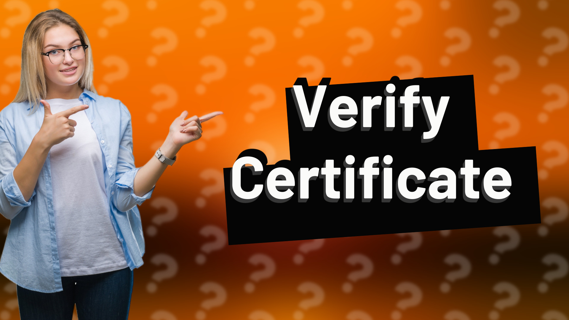 Verify Certificate