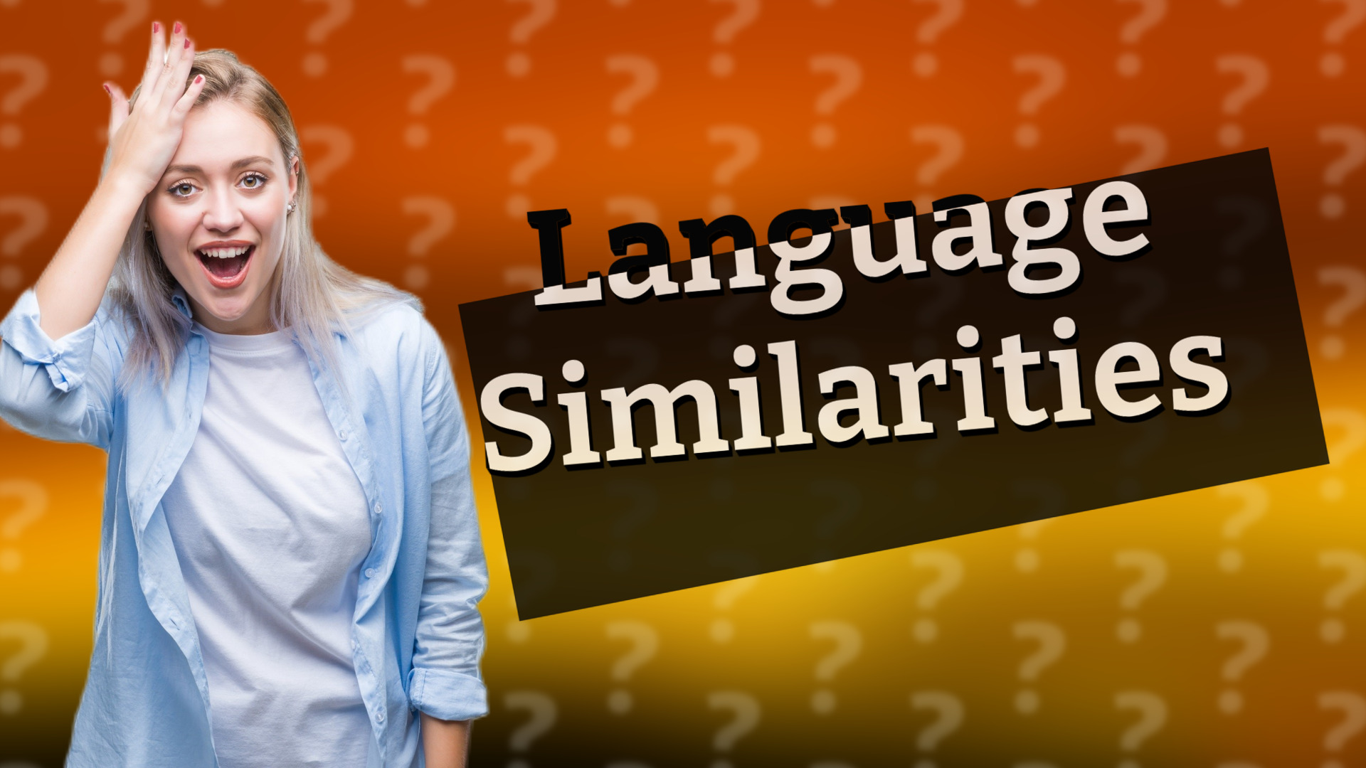 Language Similarities