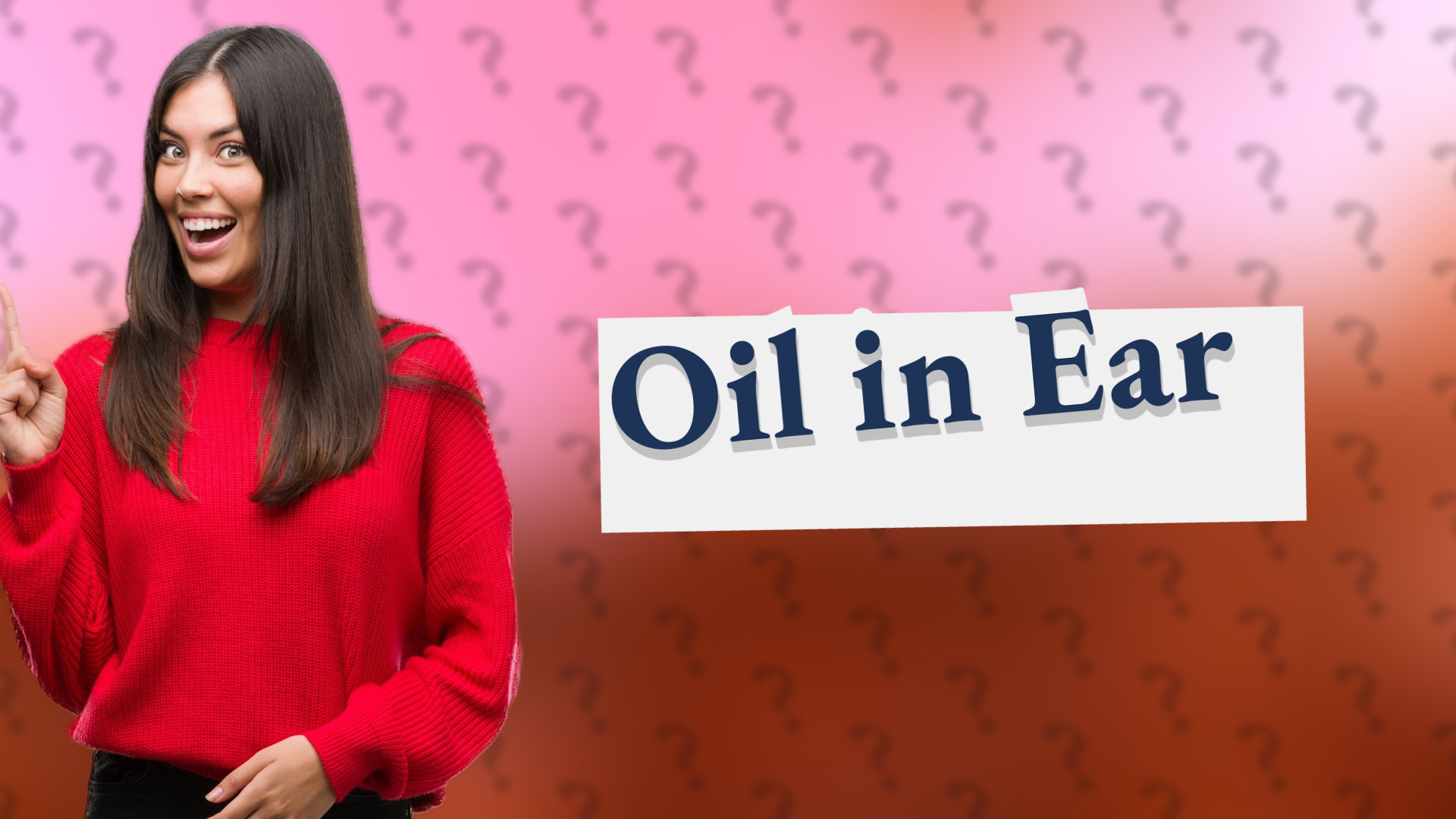 Oil in Ear