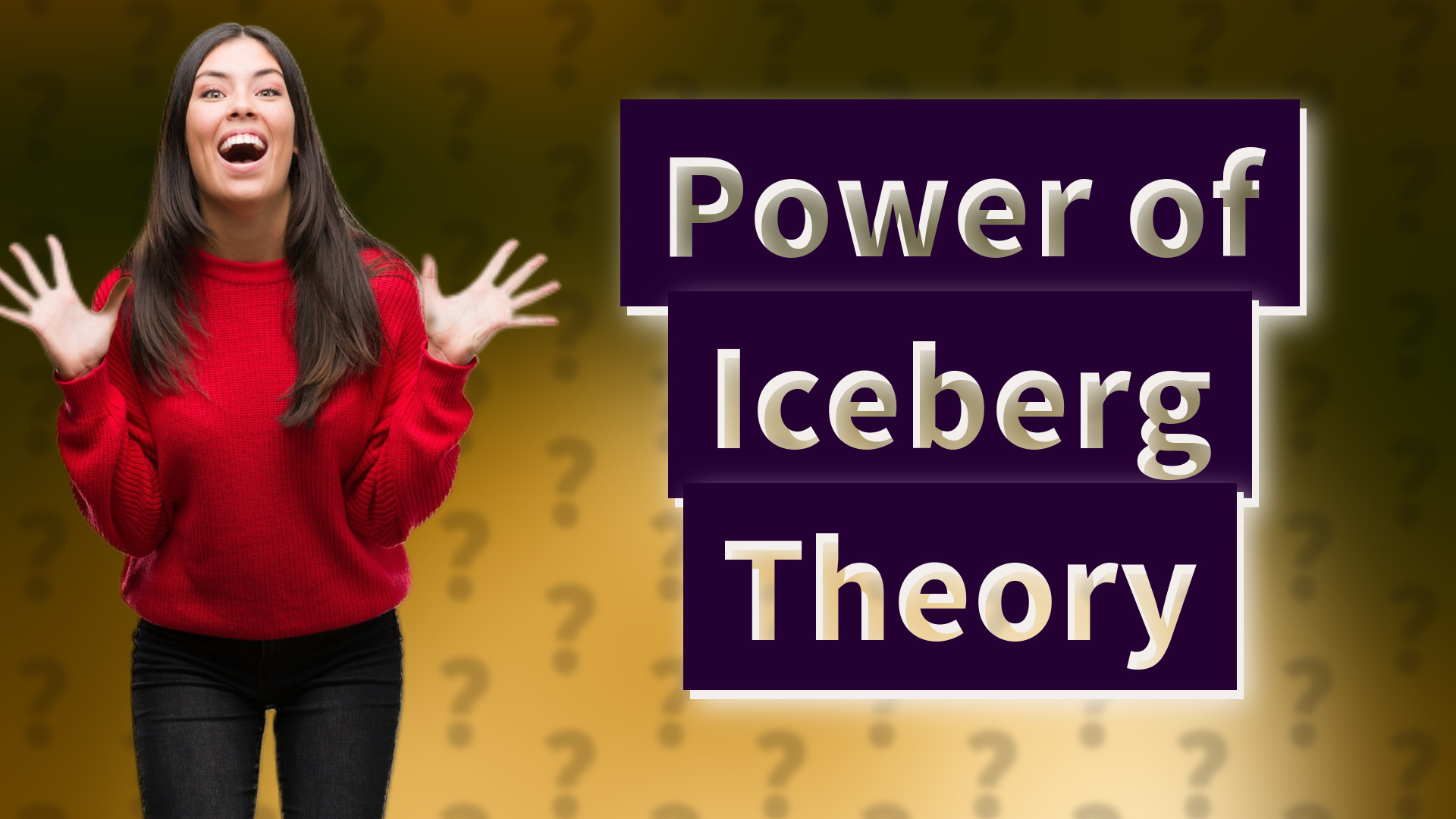 Power of Iceberg Theory