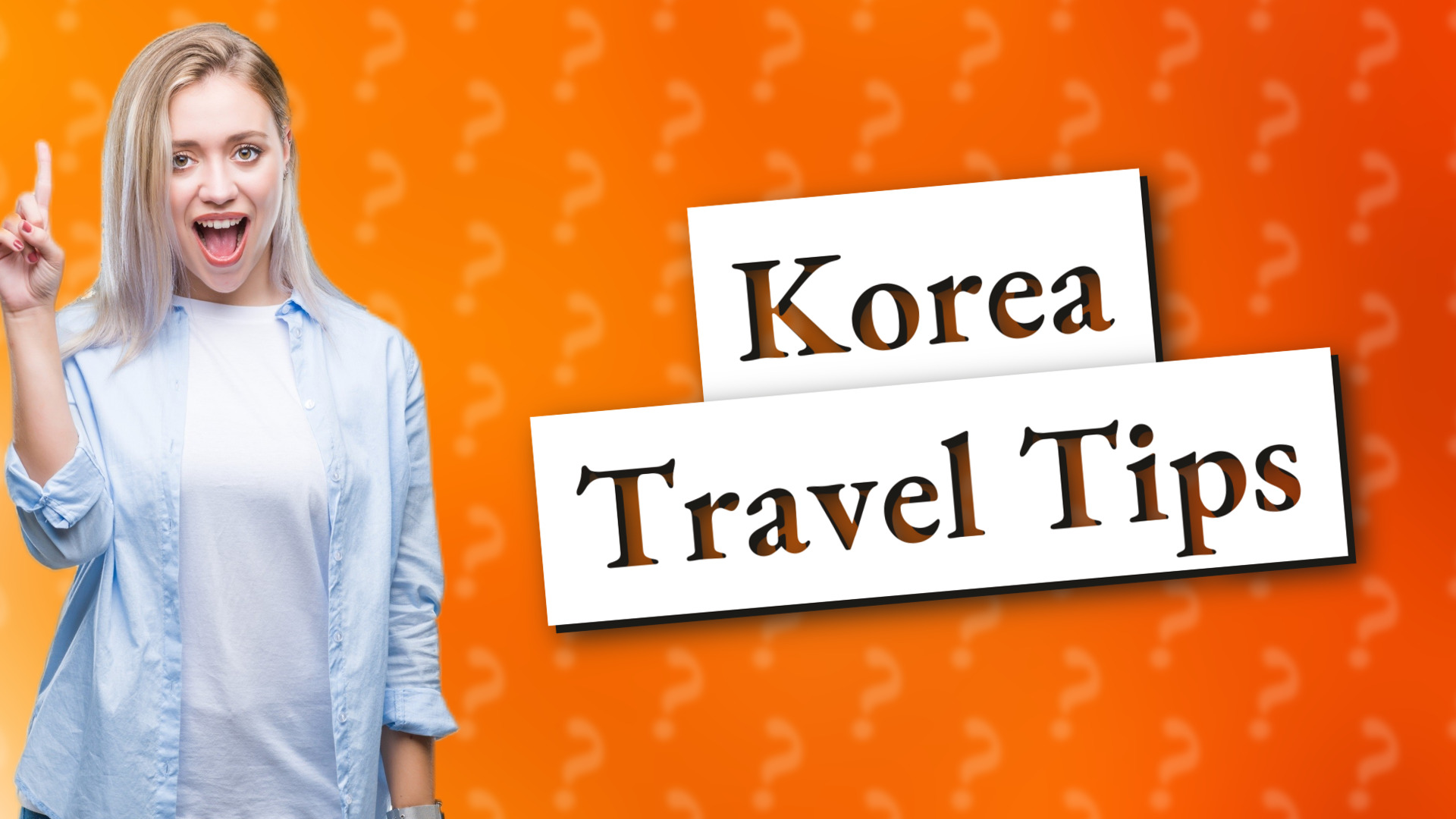 Korea Travel Tips