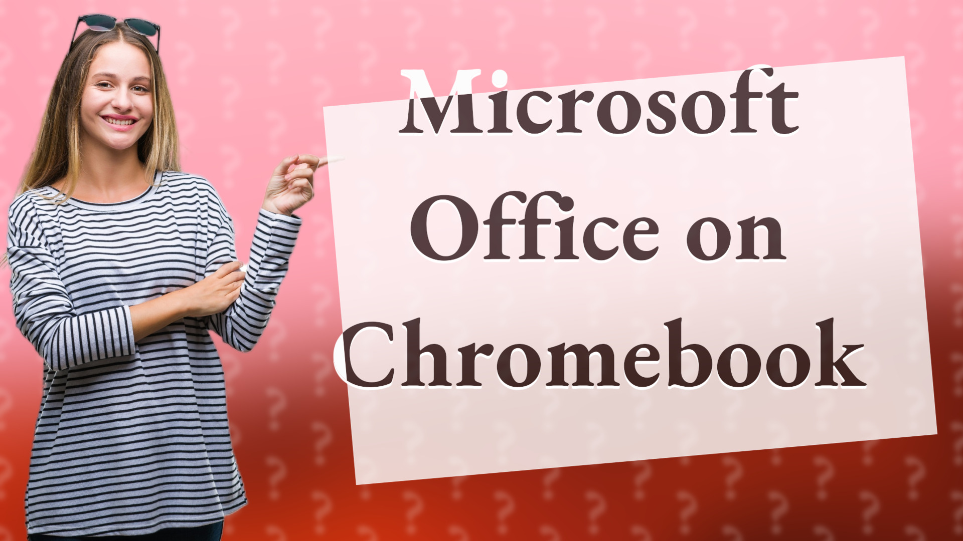 Microsoft Office on Chromebook