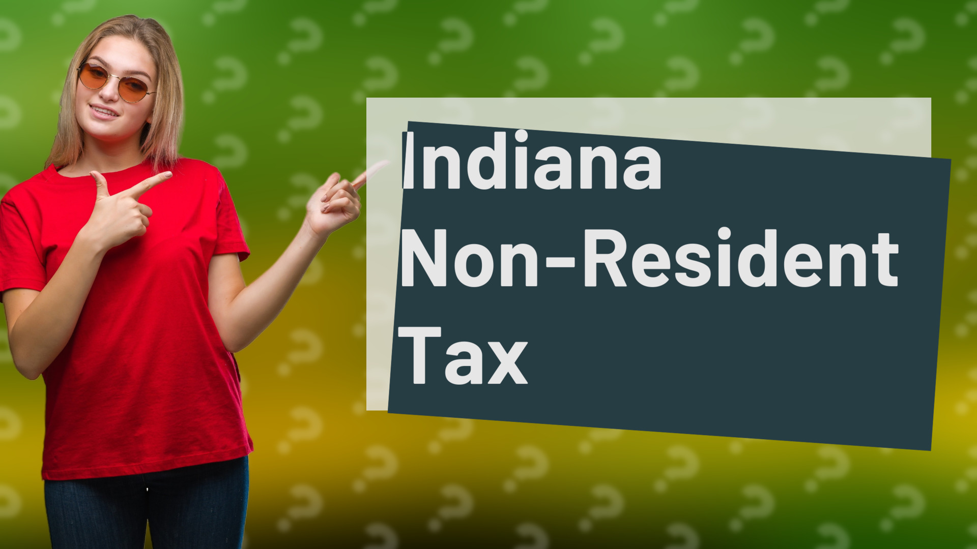 Indiana Non-Resident Tax