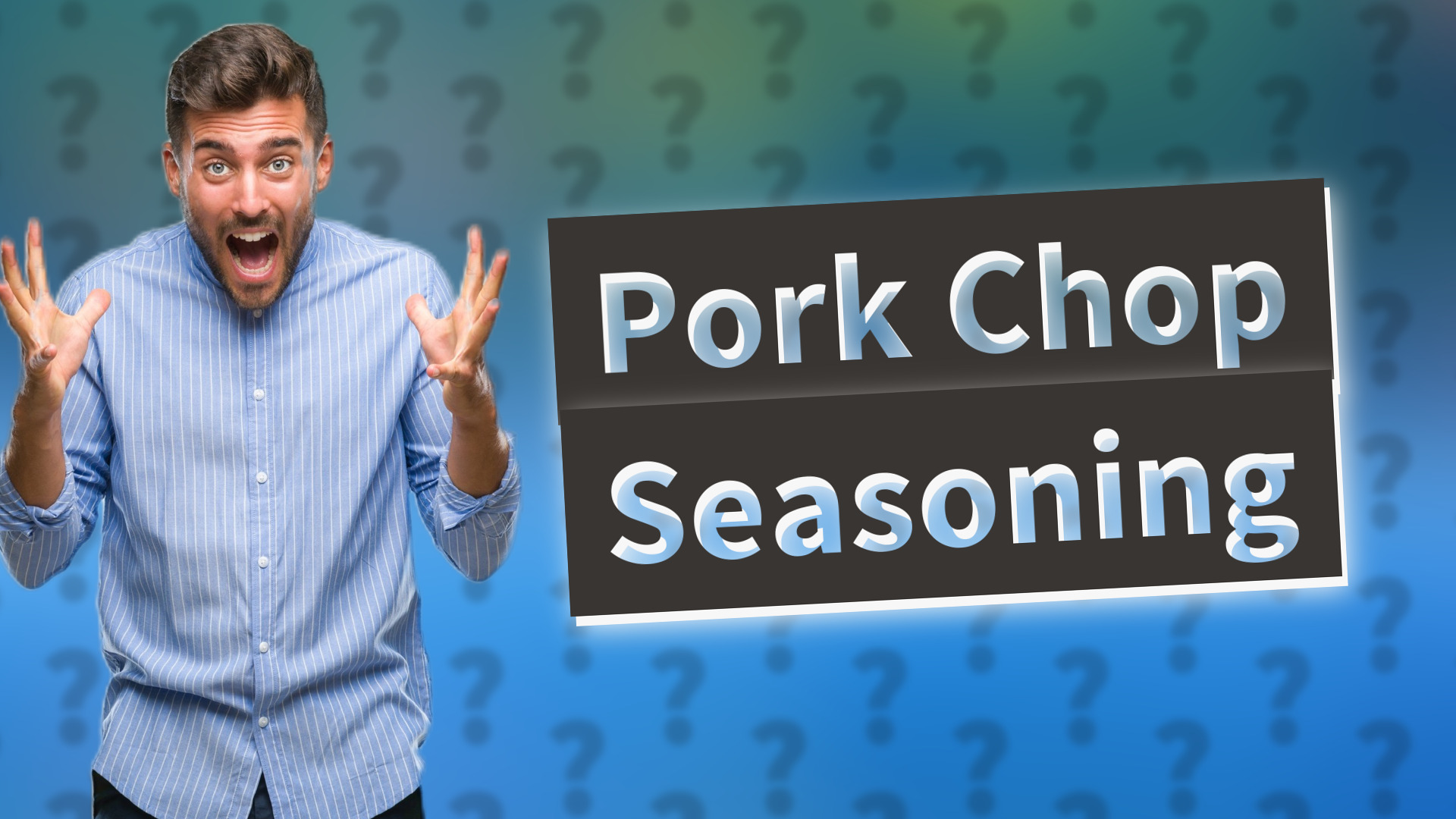 Pork Chop Seasoning