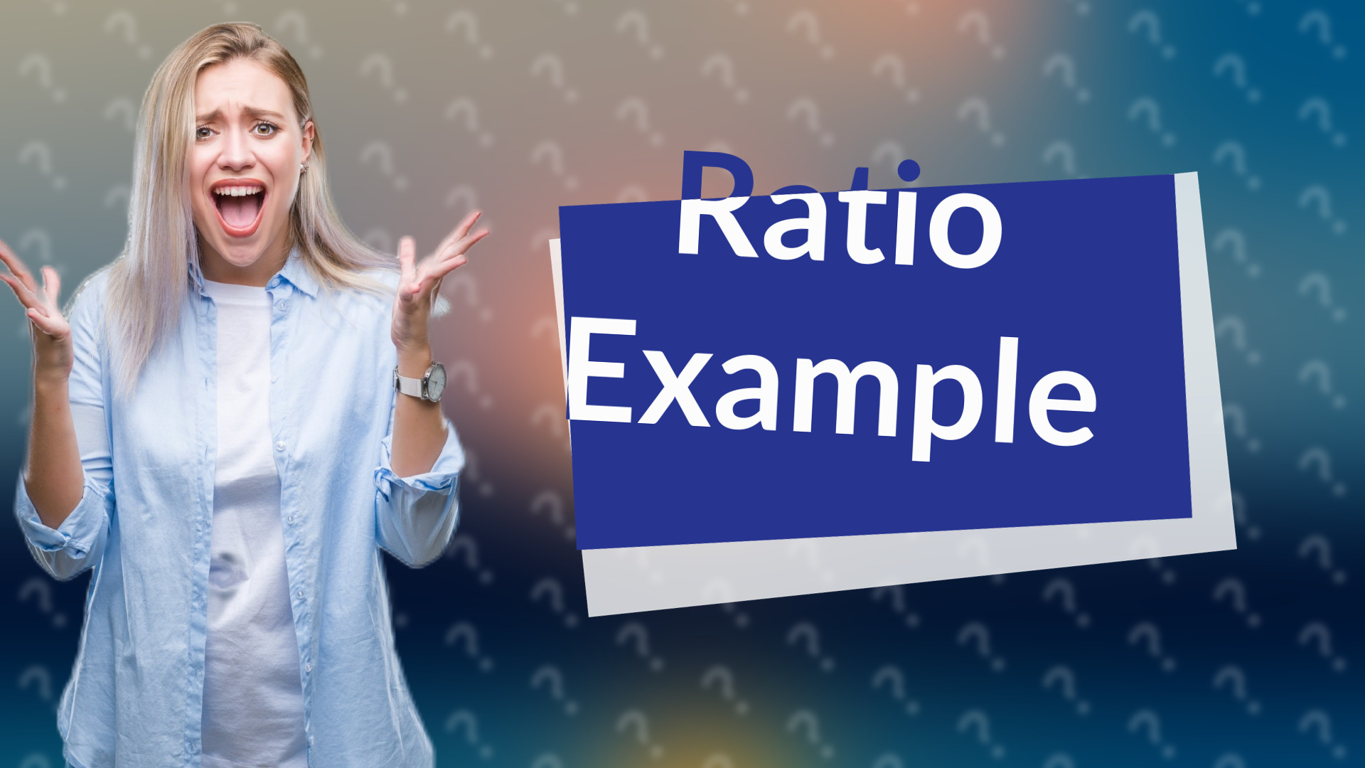 Ratio Example