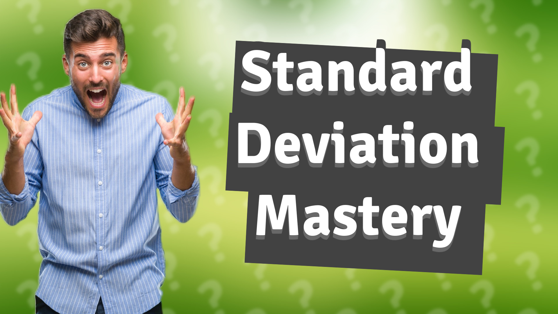 Standard Deviation Mastery