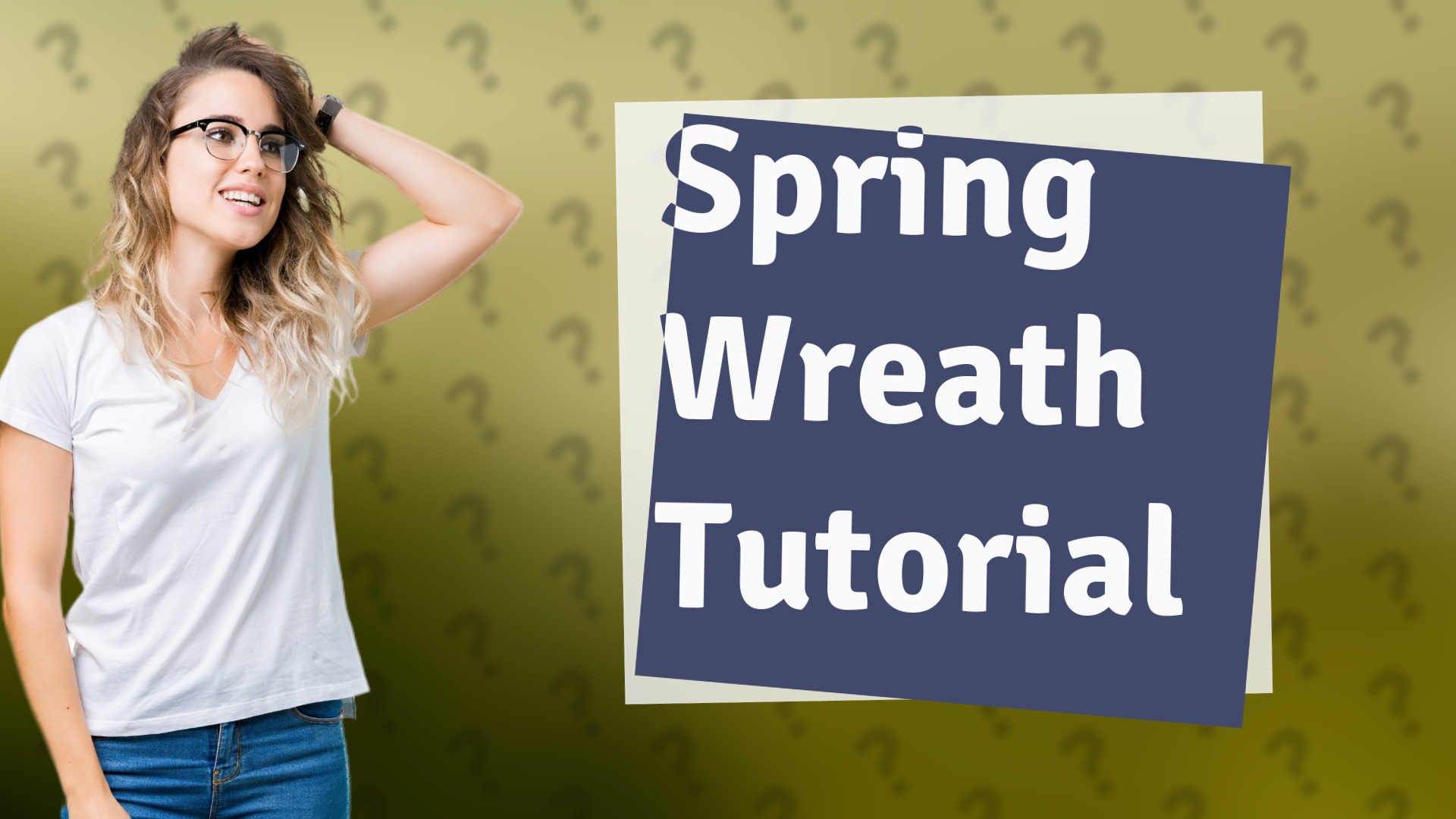 Spring Wreath Tutorial