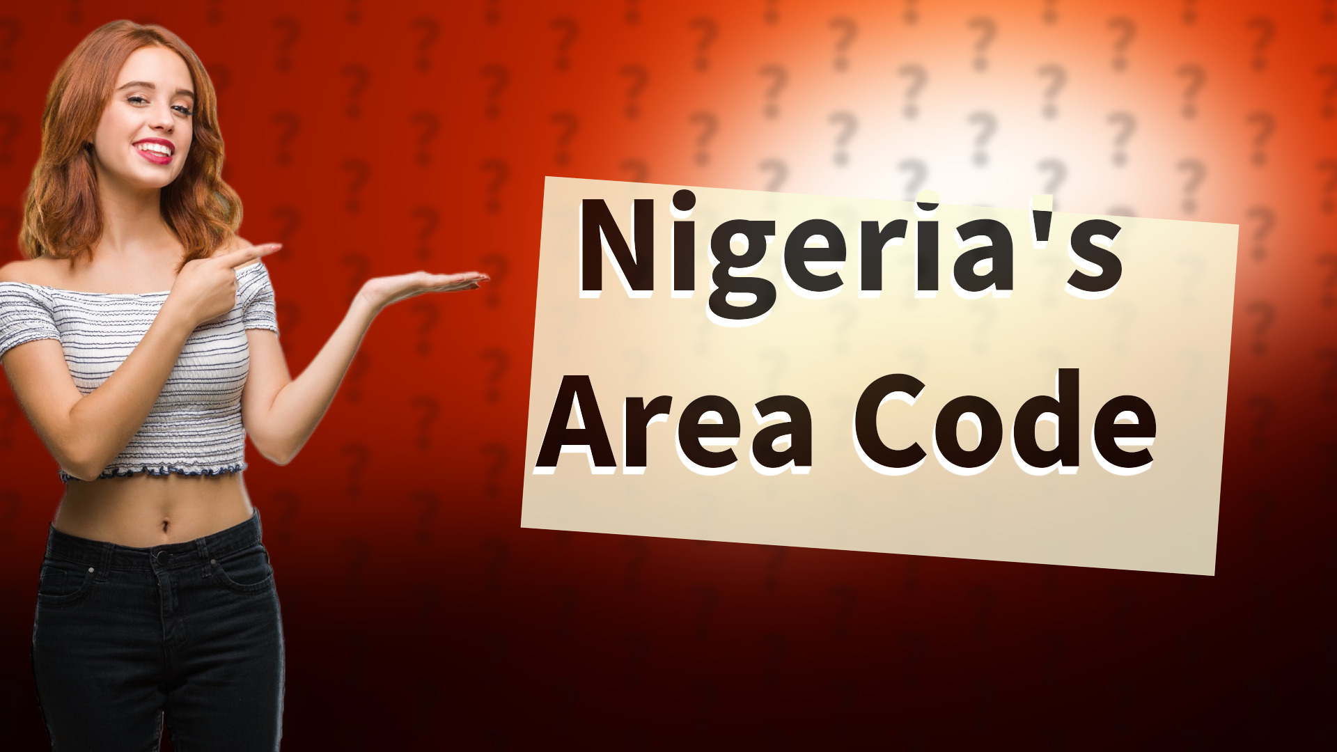 Nigeria's Area Code